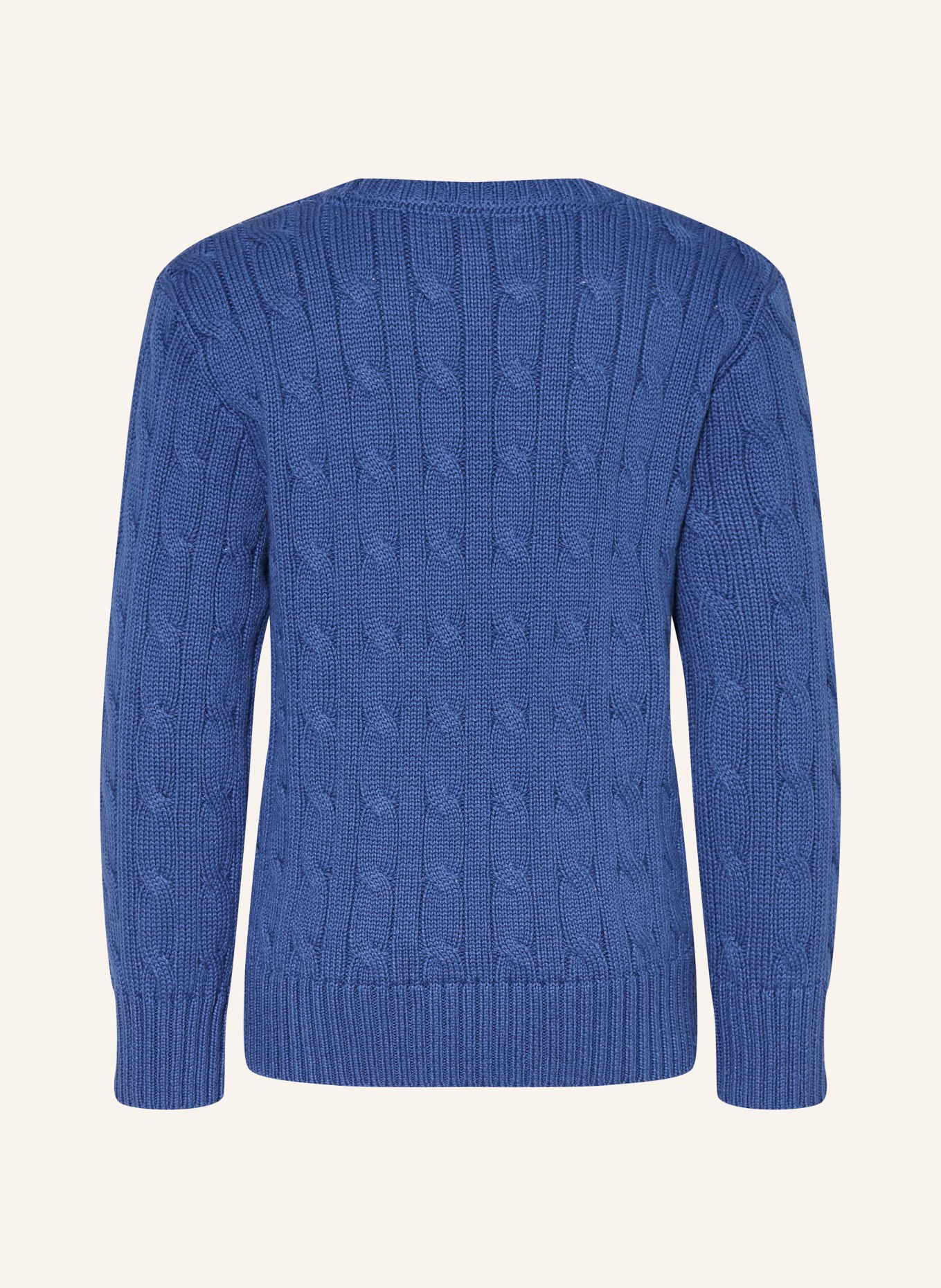 POLO RALPH LAUREN pull-over: BLEU
