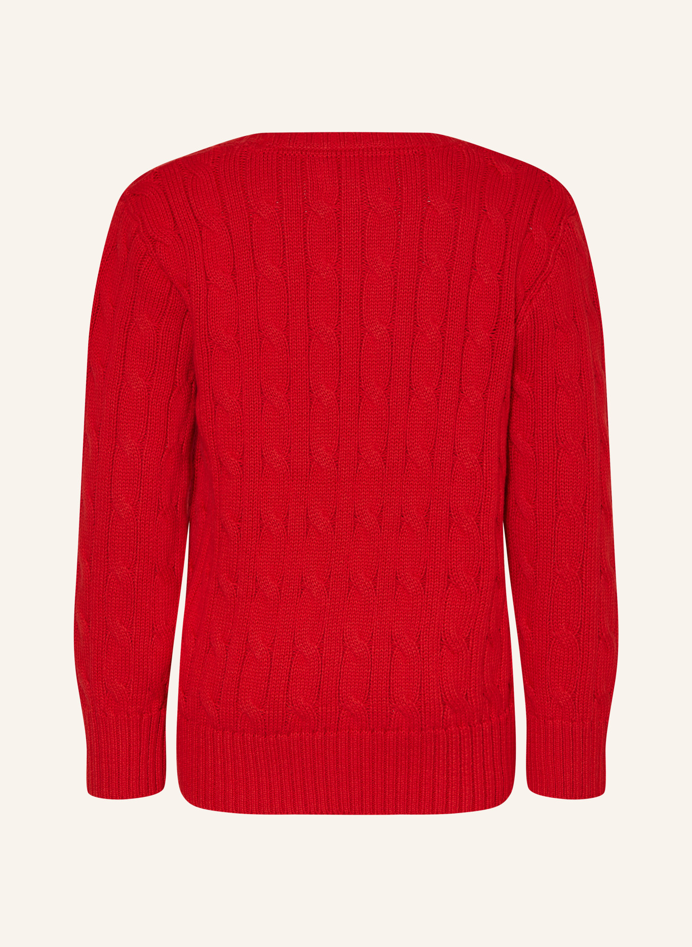 POLO RALPH LAUREN pull-over: ROUGE
