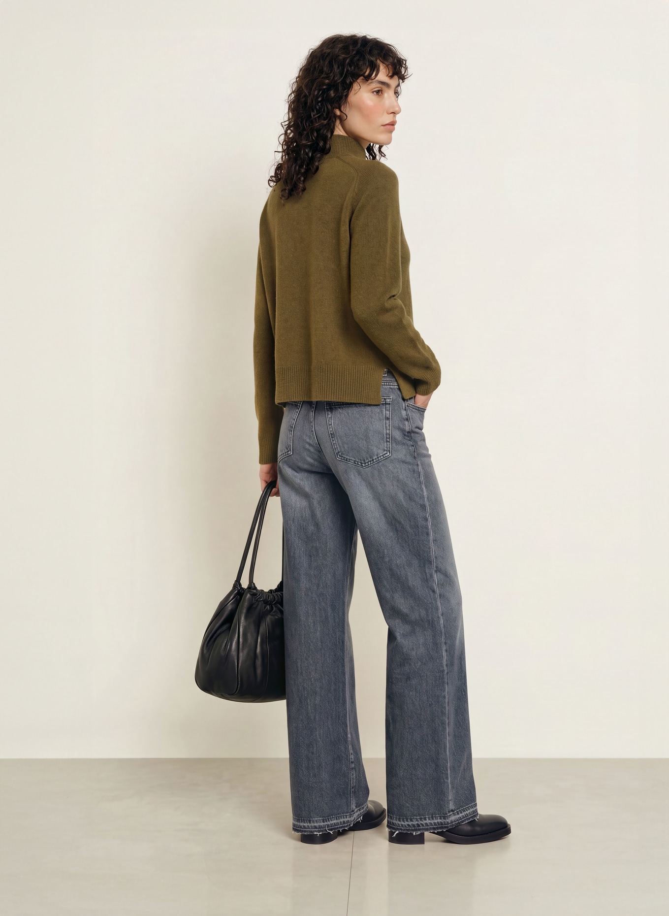DRYKORN Pullover LYZIMA: KHAKI