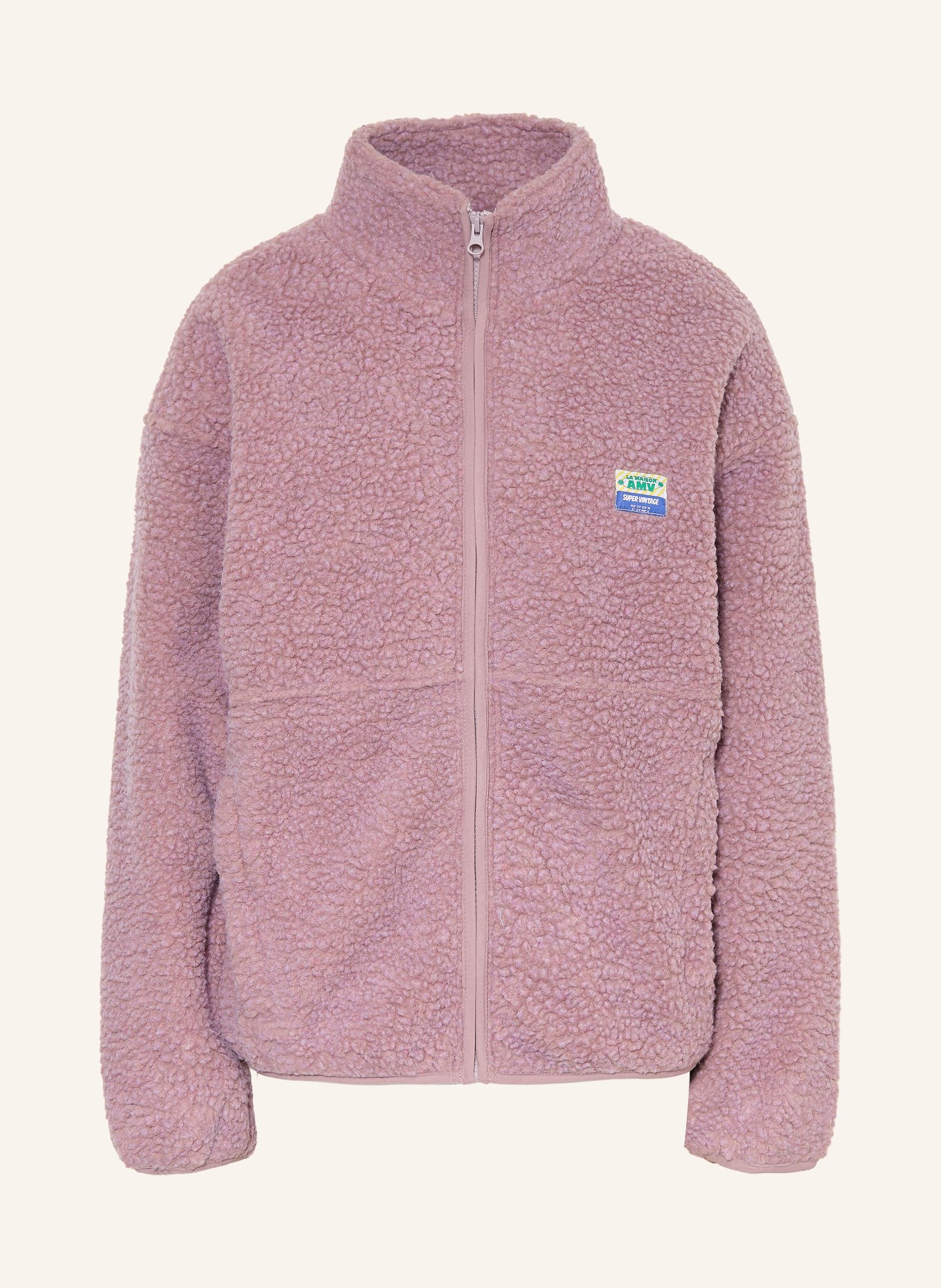 American Vintage Teddyfell-jas HOKTOWN: VIEUX ROSE