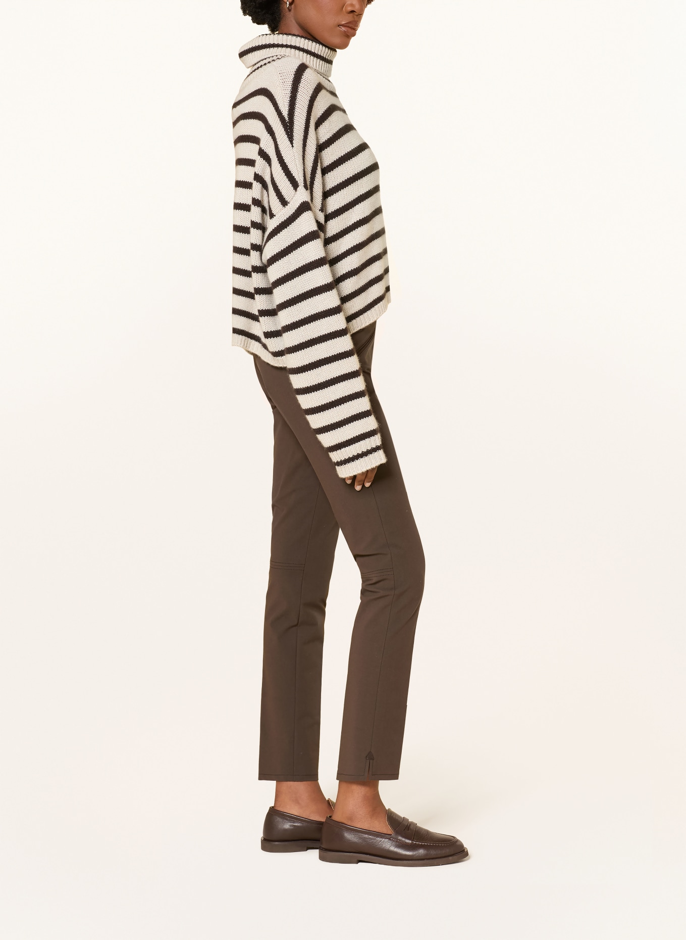 pamela henson Broek ROYAL: MARRON FONCÉ
