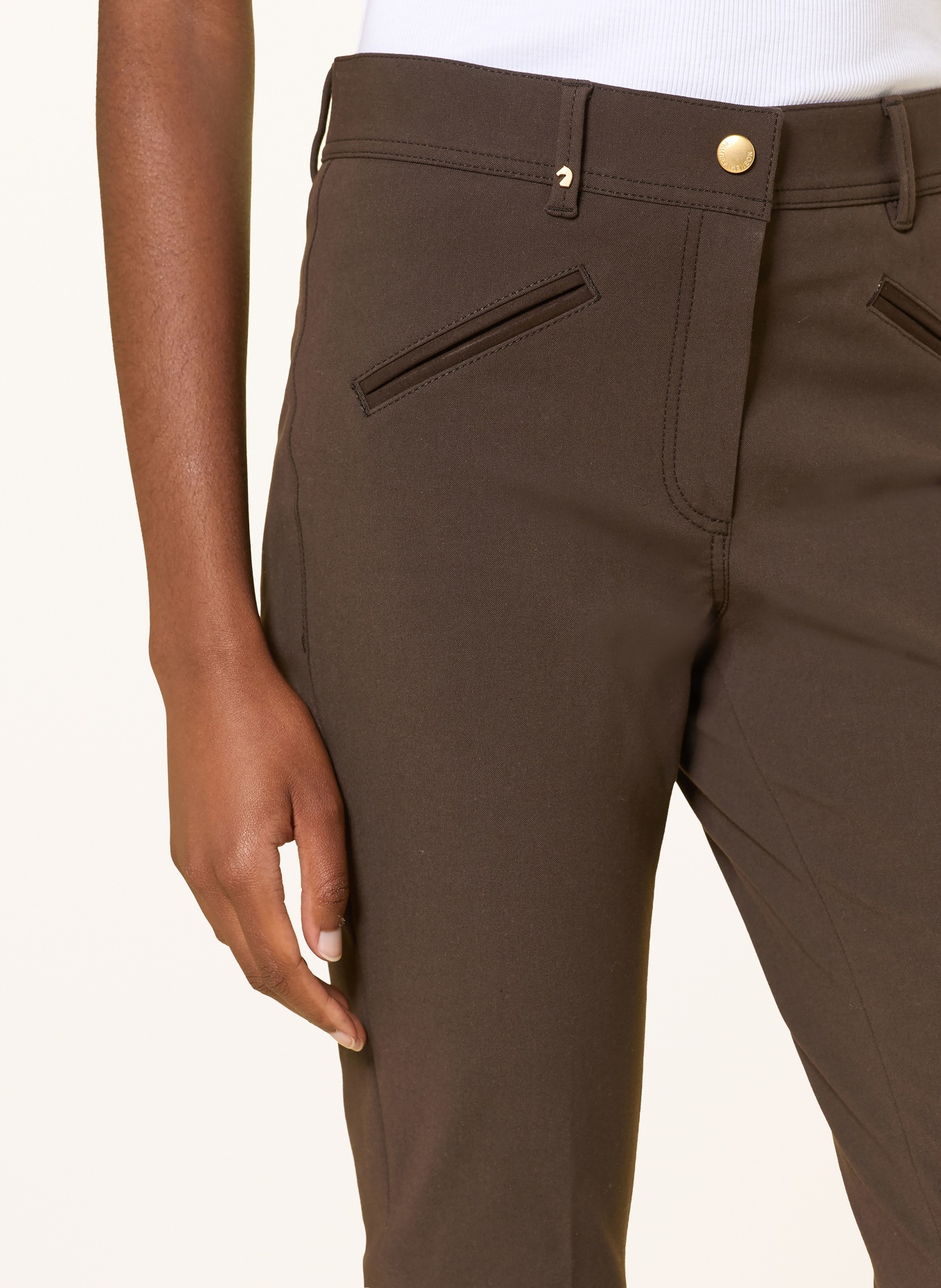 pamela henson Broek ROYAL: MARRON FONCÉ