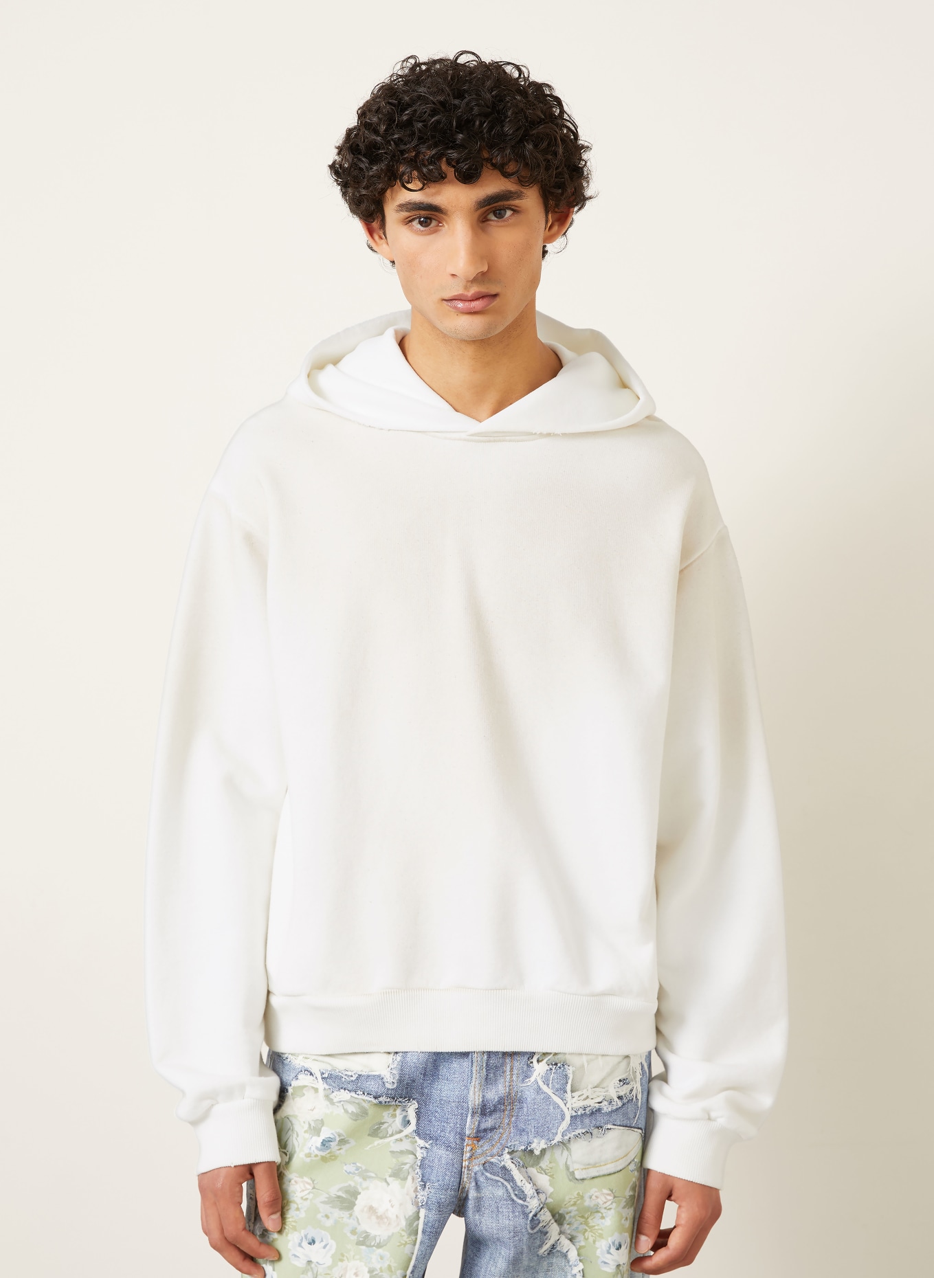 Acne Studios Hoodie: WEISS