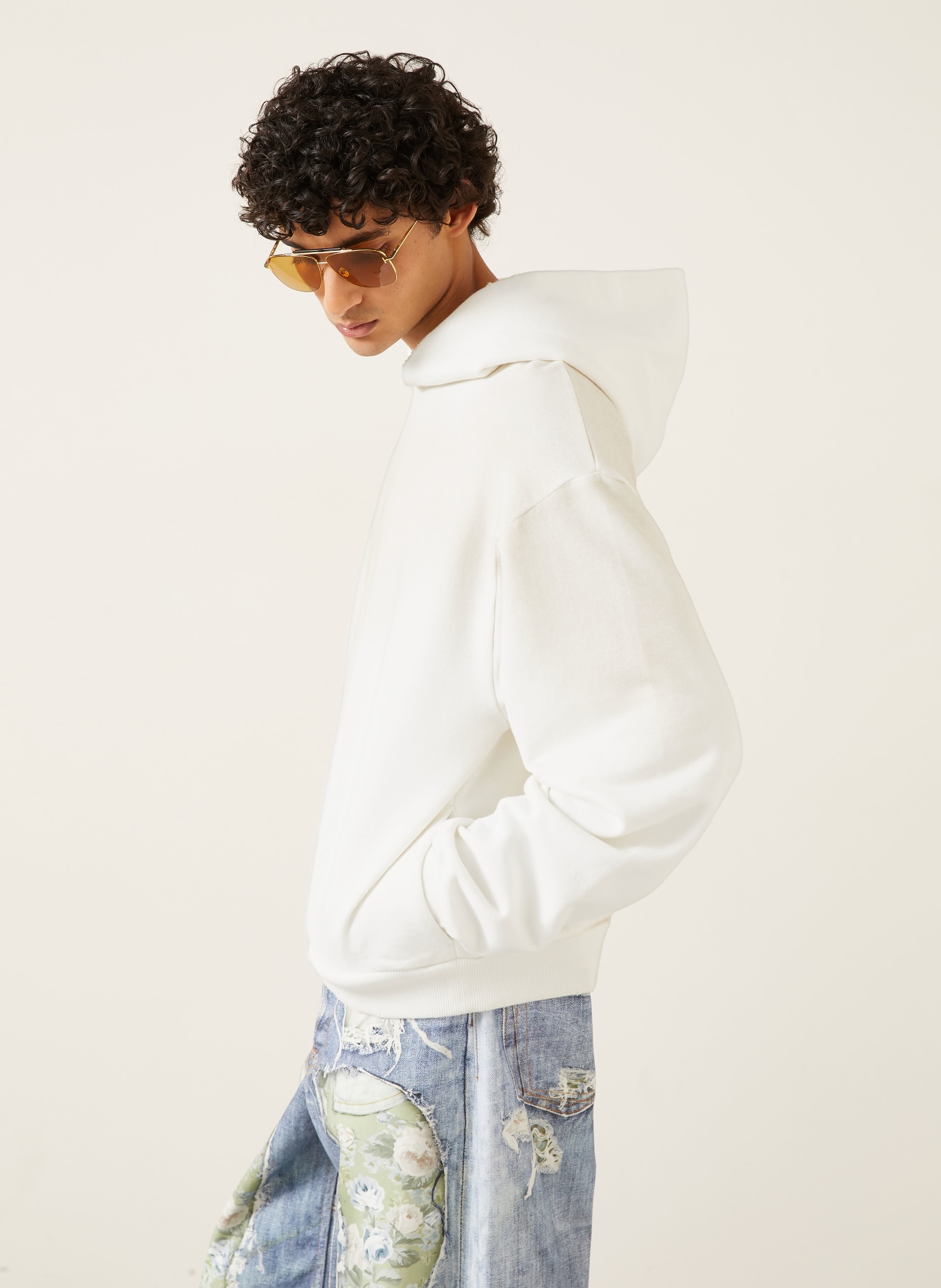 Acne Studios Hoodie: WEISS