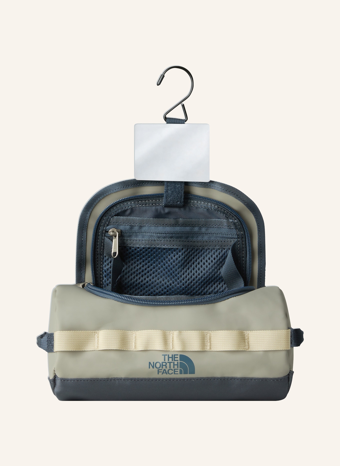 THE NORTH FACE Makeup bag: LIGHT GRAY / CREAM / DARK GRAY