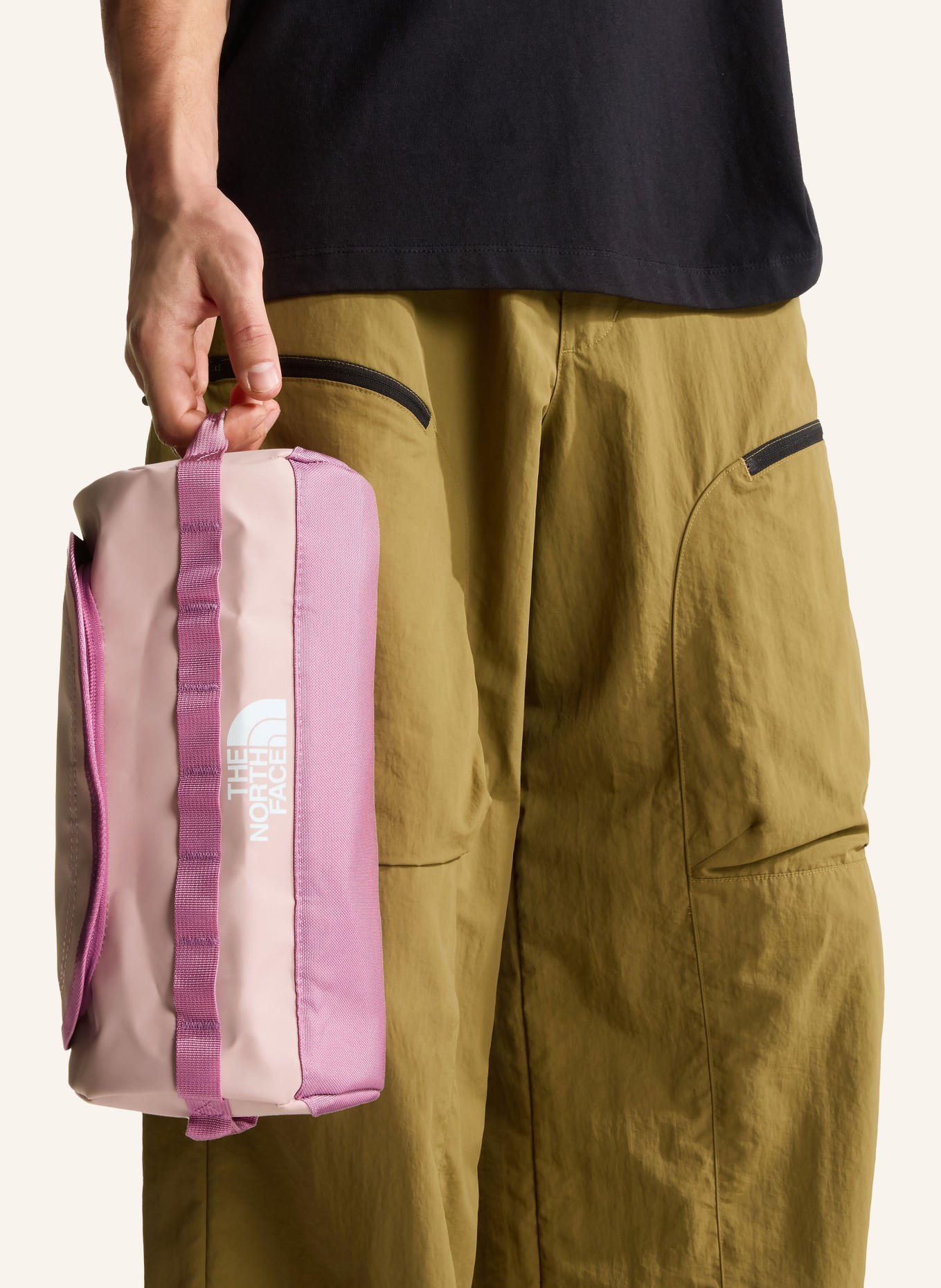 THE NORTH FACE Toiletry bag BASE CAMP SL: LIGHT PINK / LIGHT PURPLE
