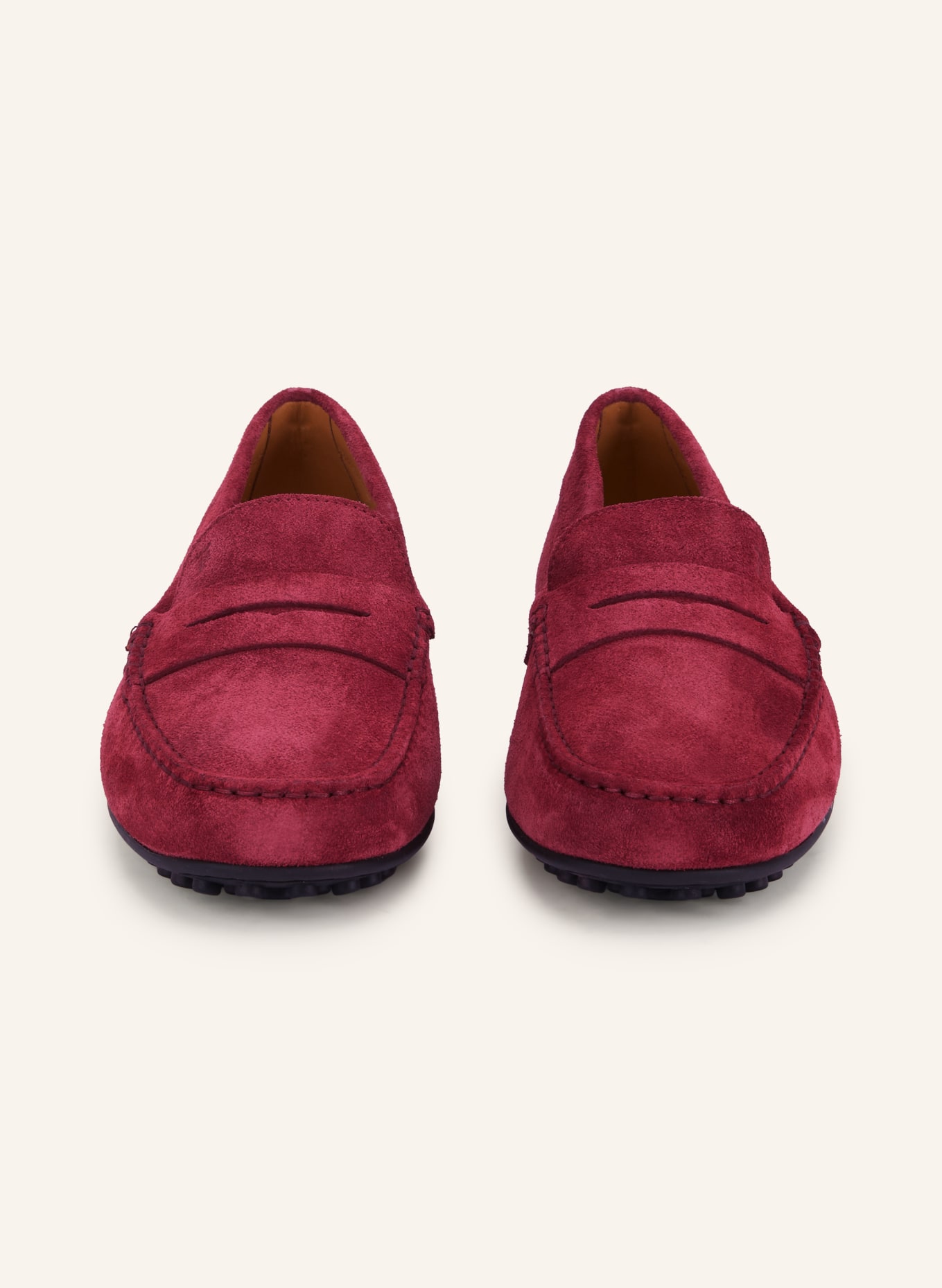 TOD'S Moccasins GOMMA: RED
