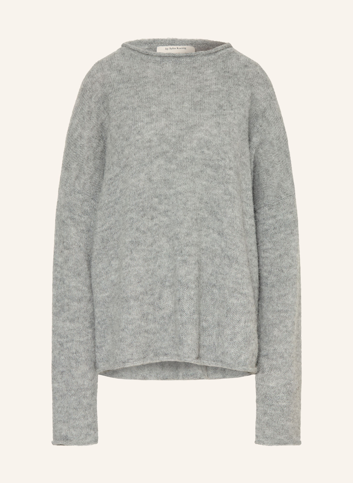 by Aylin Koenig Alpaka-Pullover HELENA: GRAU