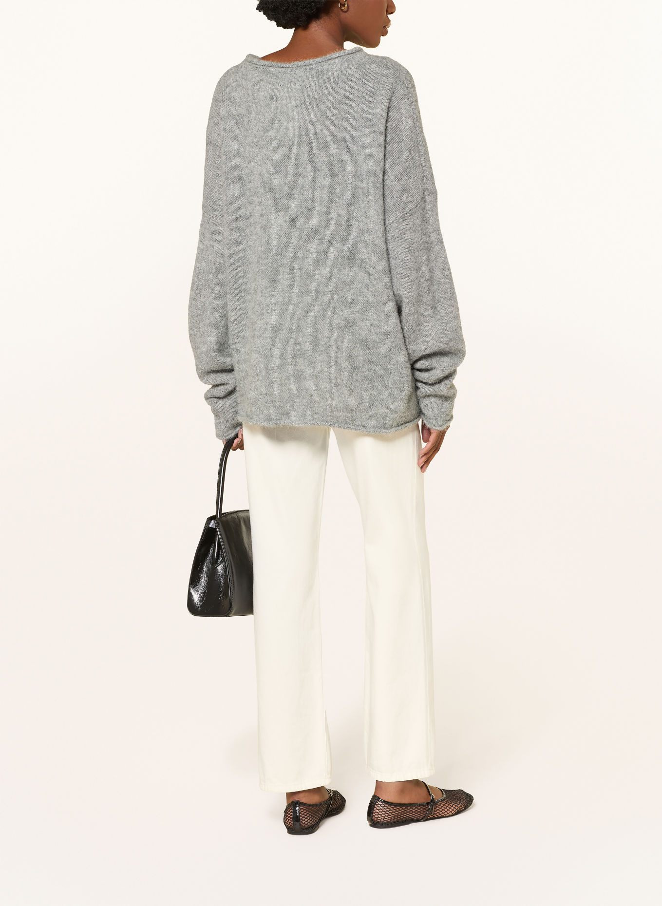 by Aylin Koenig Alpaka-Pullover HELENA: GRAU