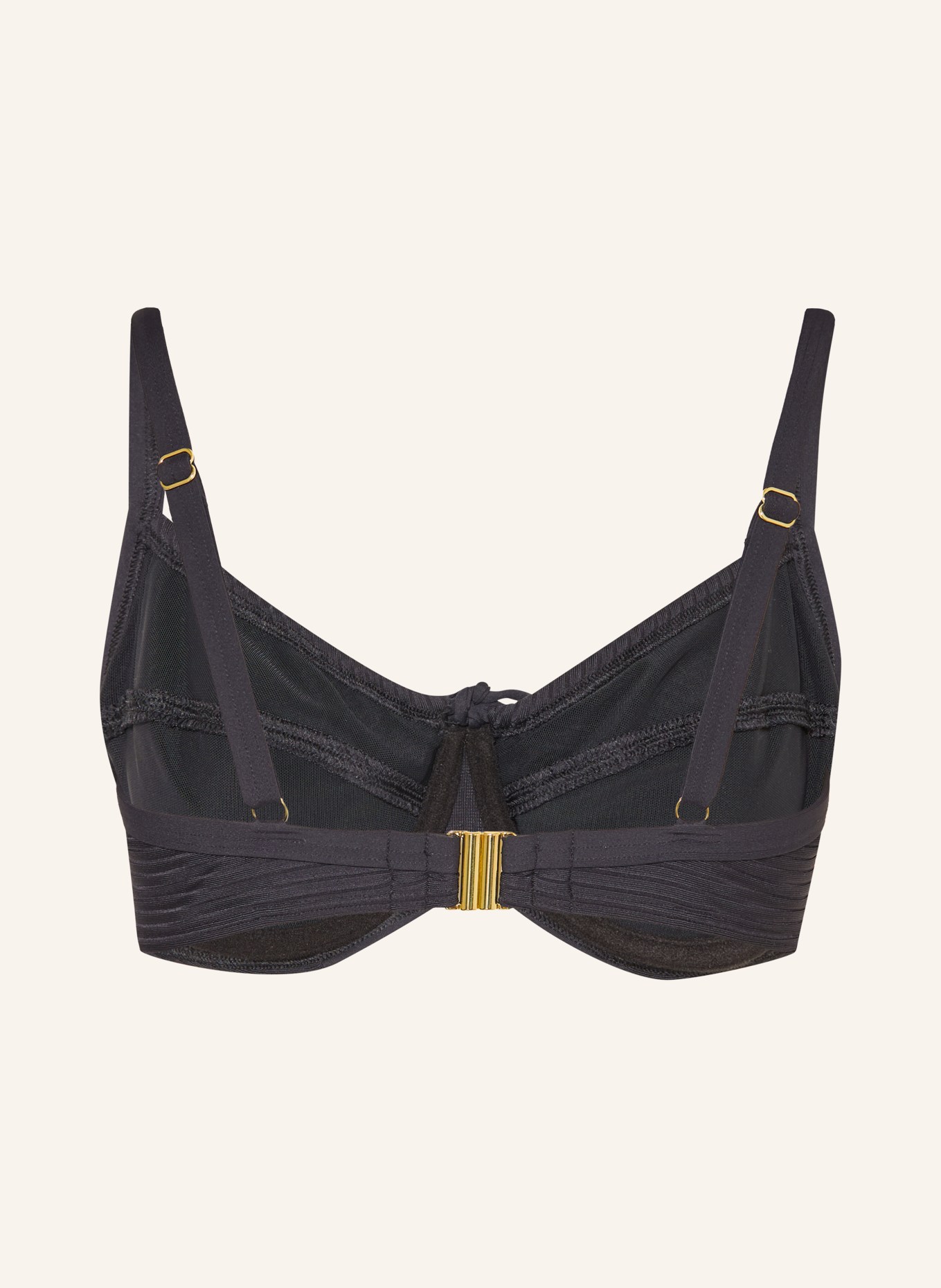 CYELL Underwired bikini top NOOS CAVIAR: BLACK