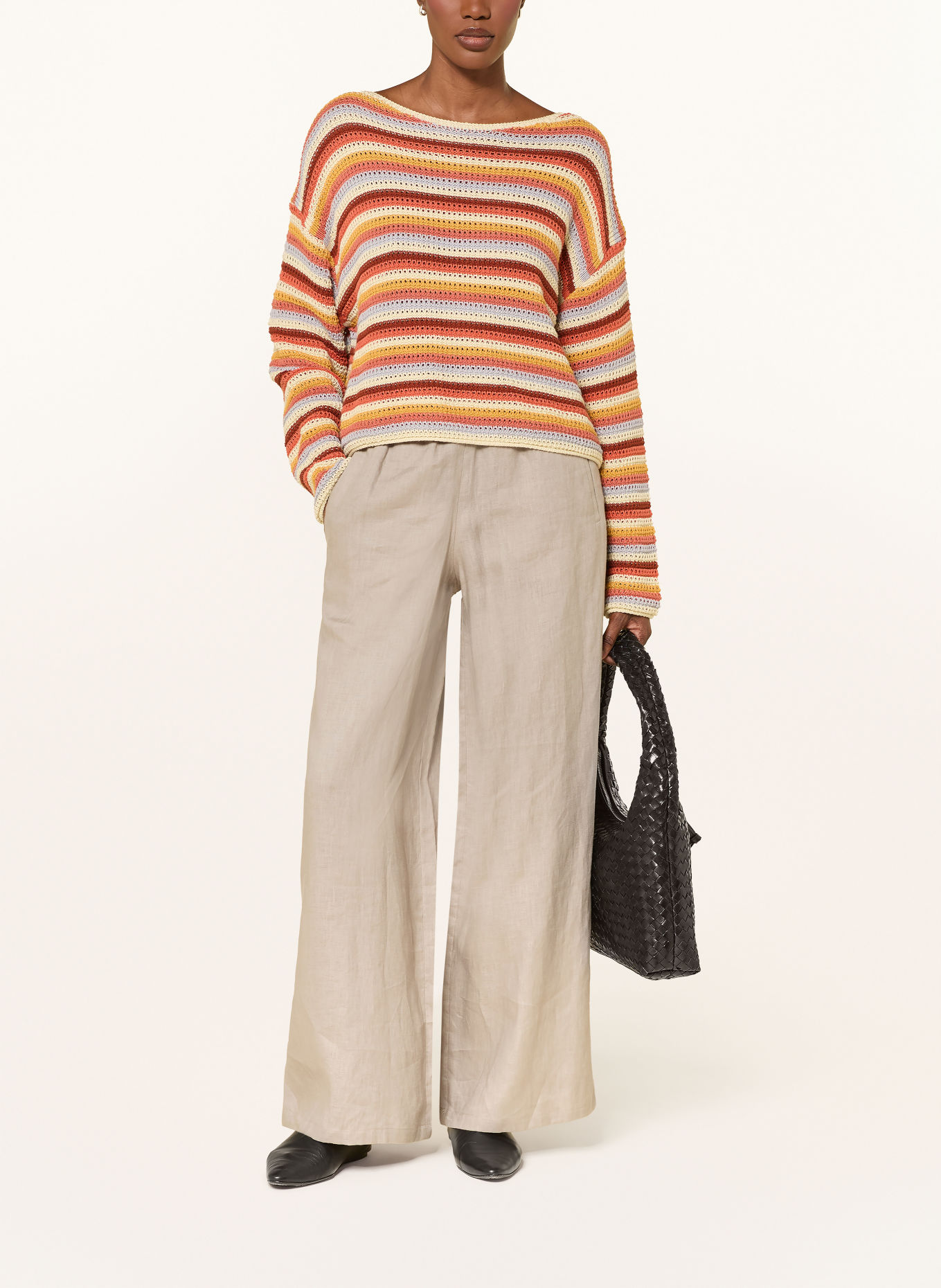 DRYKORN Linen pants CEILING: KHAKI