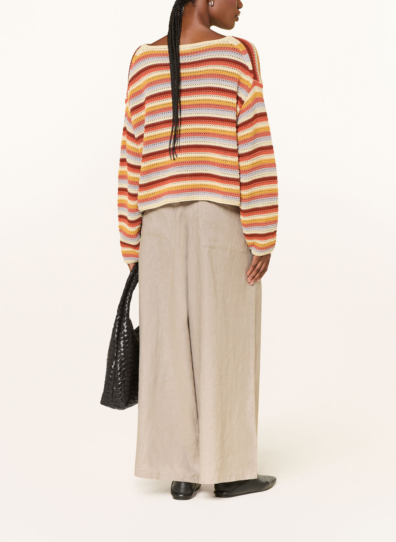 DRYKORN Linen pants CEILING: KHAKI