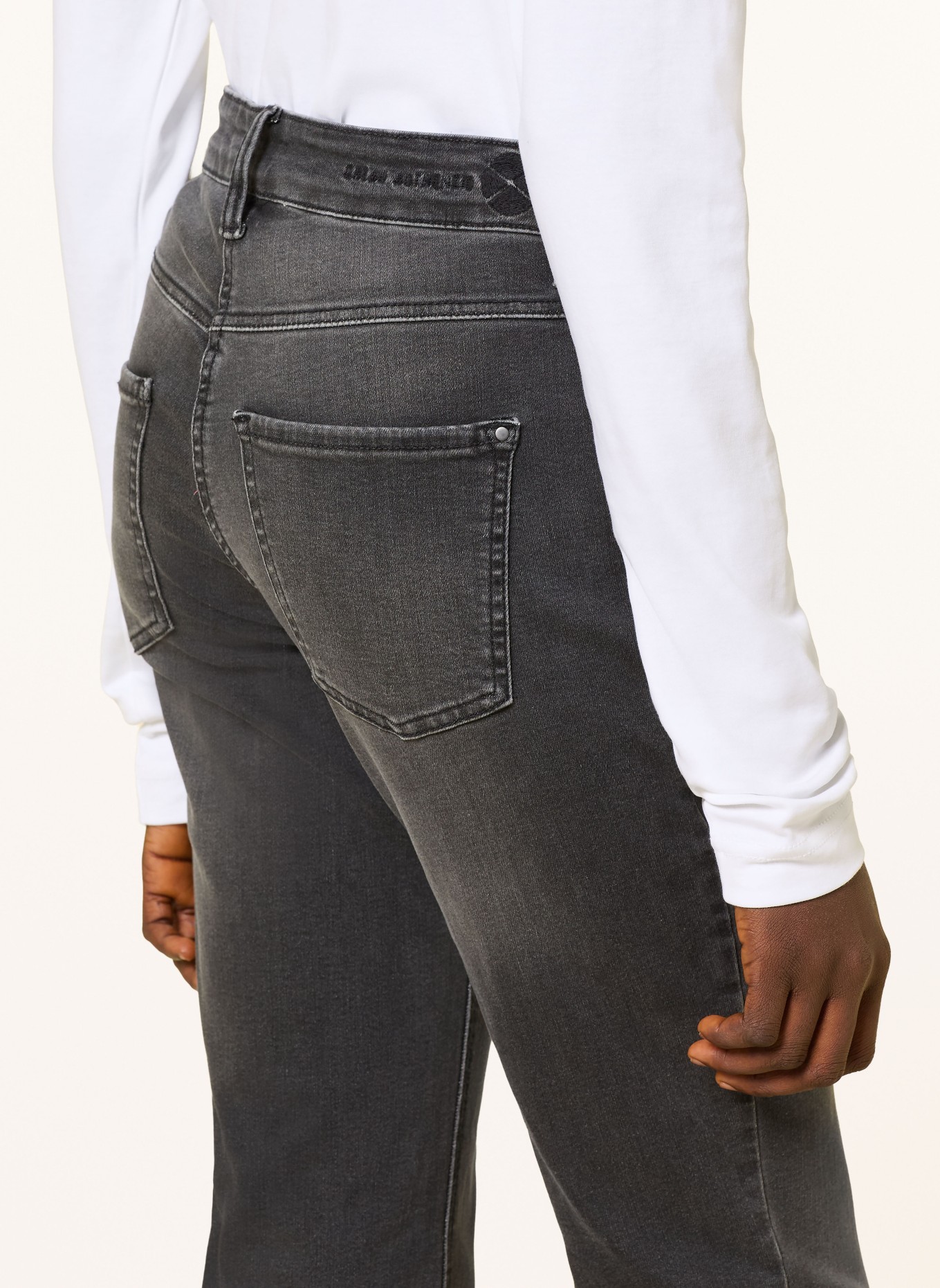 MAC Bootcut Jeans DREAM: D916 soft grey authentic used