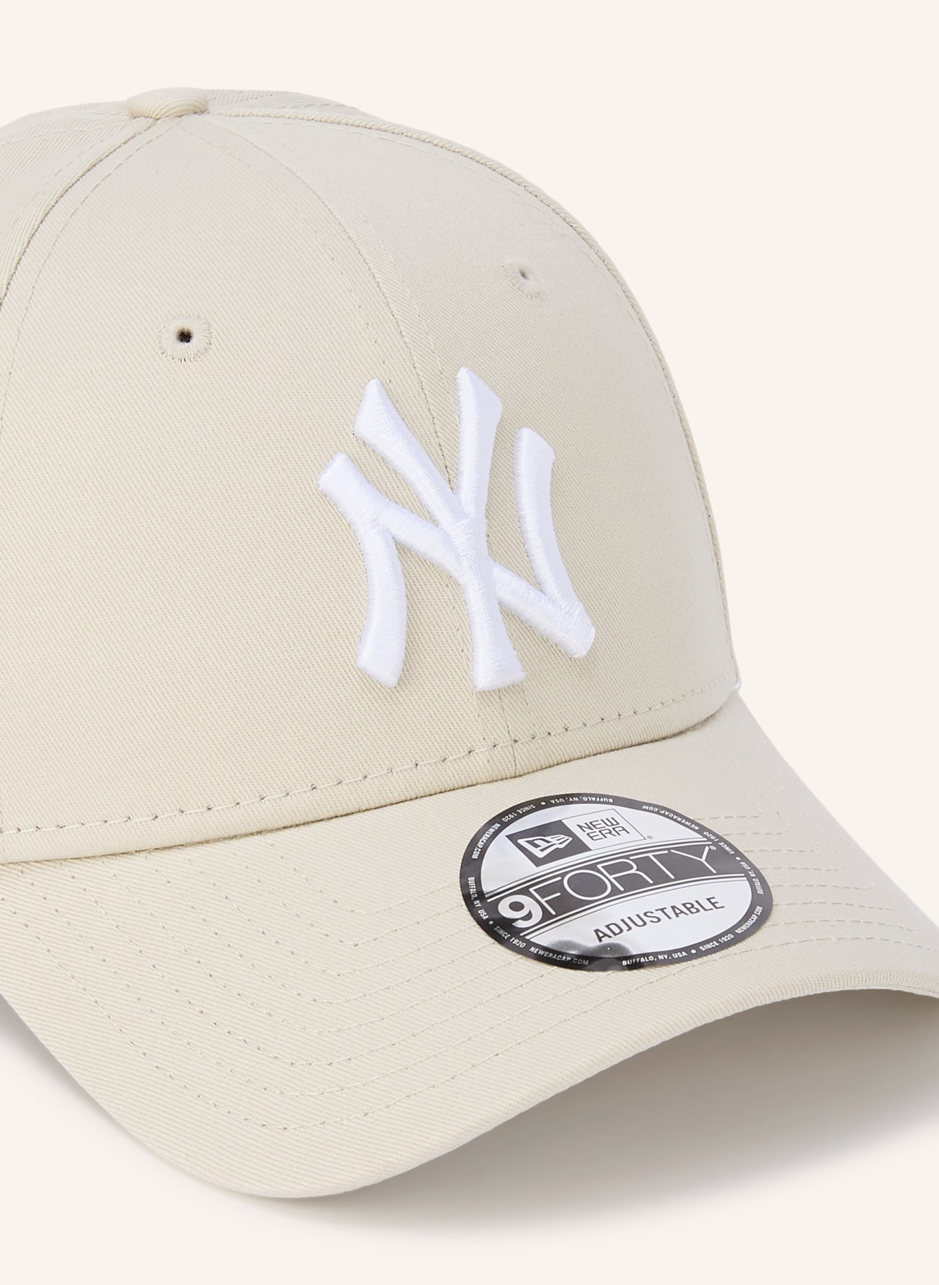 NEW ERA Cap LEAGUE ESSENTIAL 9FORTY®: BEIGE / WHITE