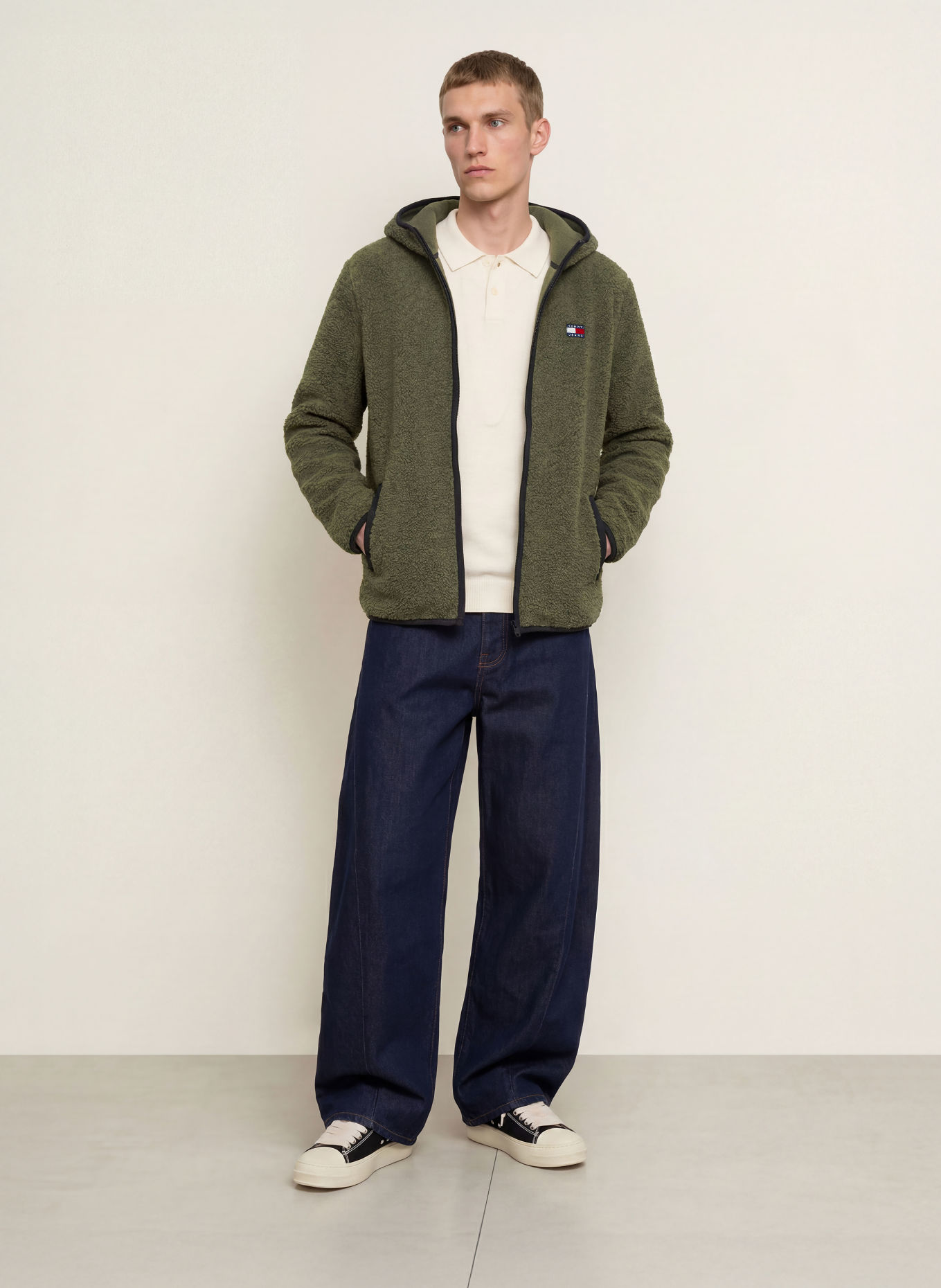 TOMMY JEANS Teddyfell-jas: OLIJF