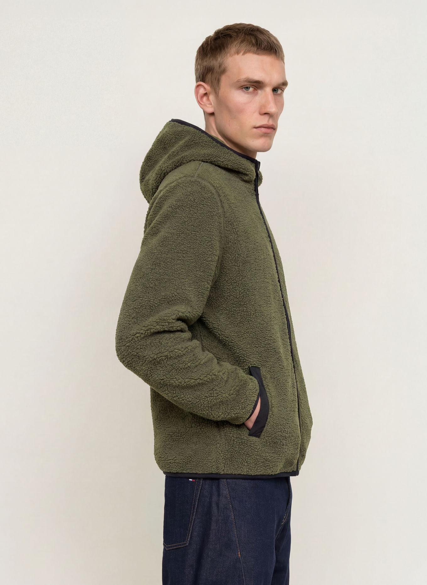 TOMMY JEANS Teddyfell-jas: OLIJF