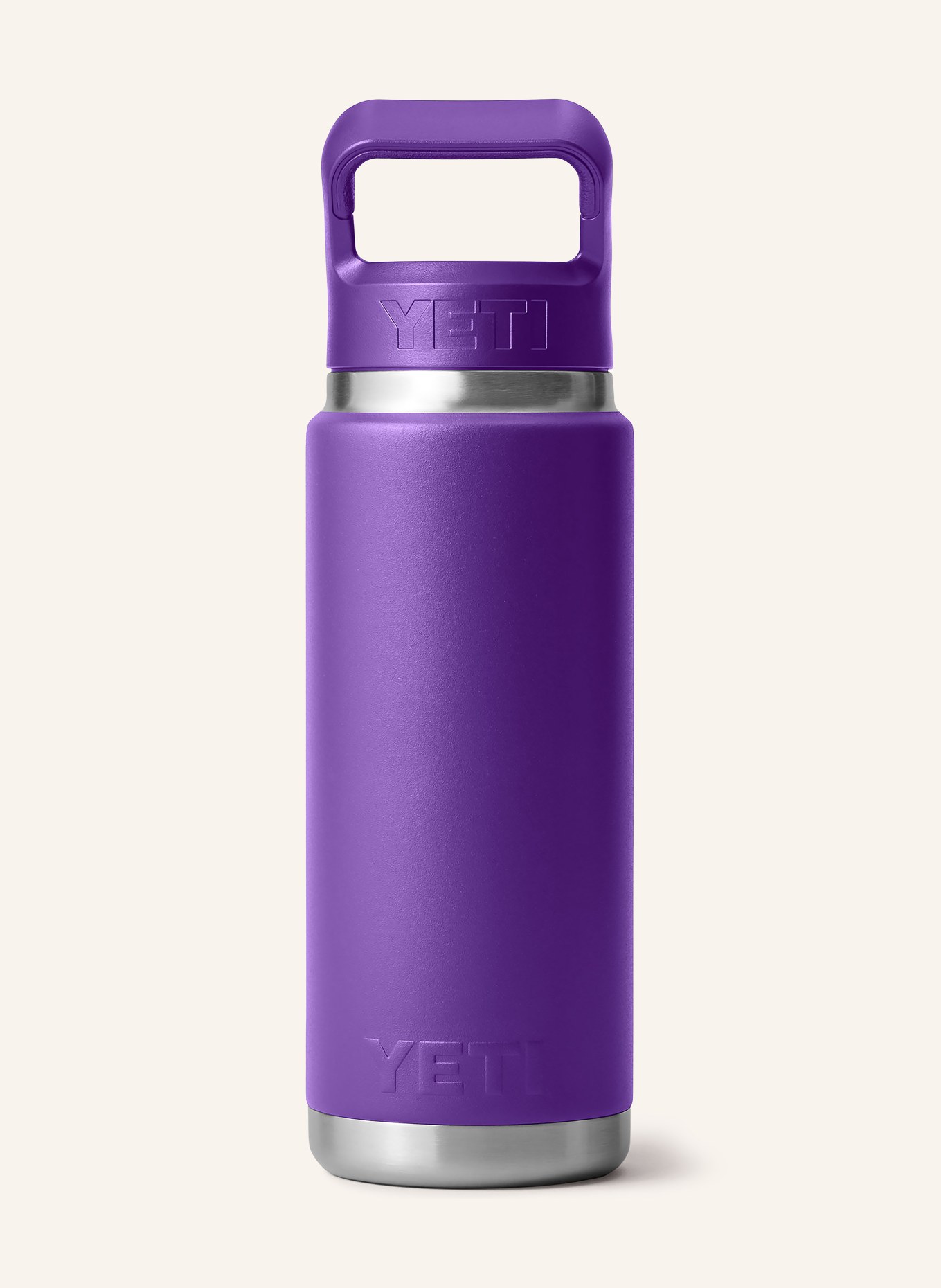 YETI Isolierflasche RAMBLER®: LILA / SILBER