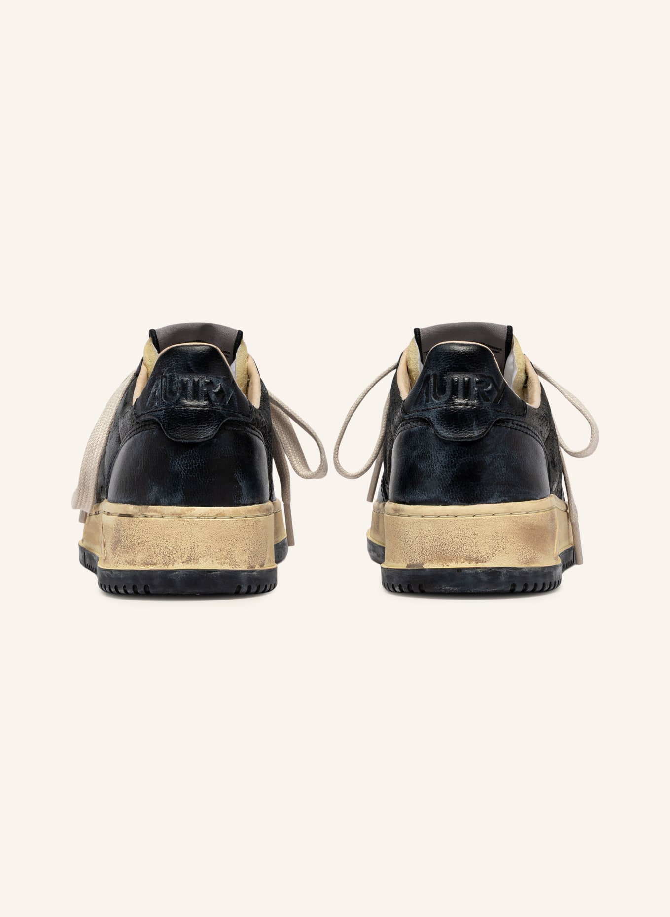 AUTRY Sneaker SUPER VINTAGE LOW: DUNKELBLAU
