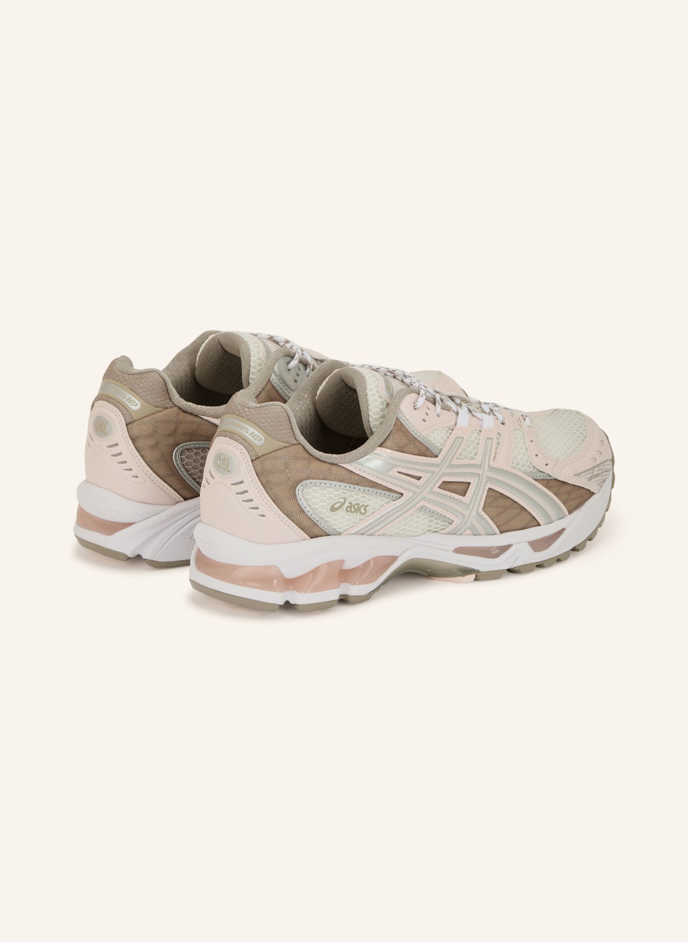 ASICS Sneaker GEL-NIMBUS 10.1: CREME / HELLROSA / TAUPE