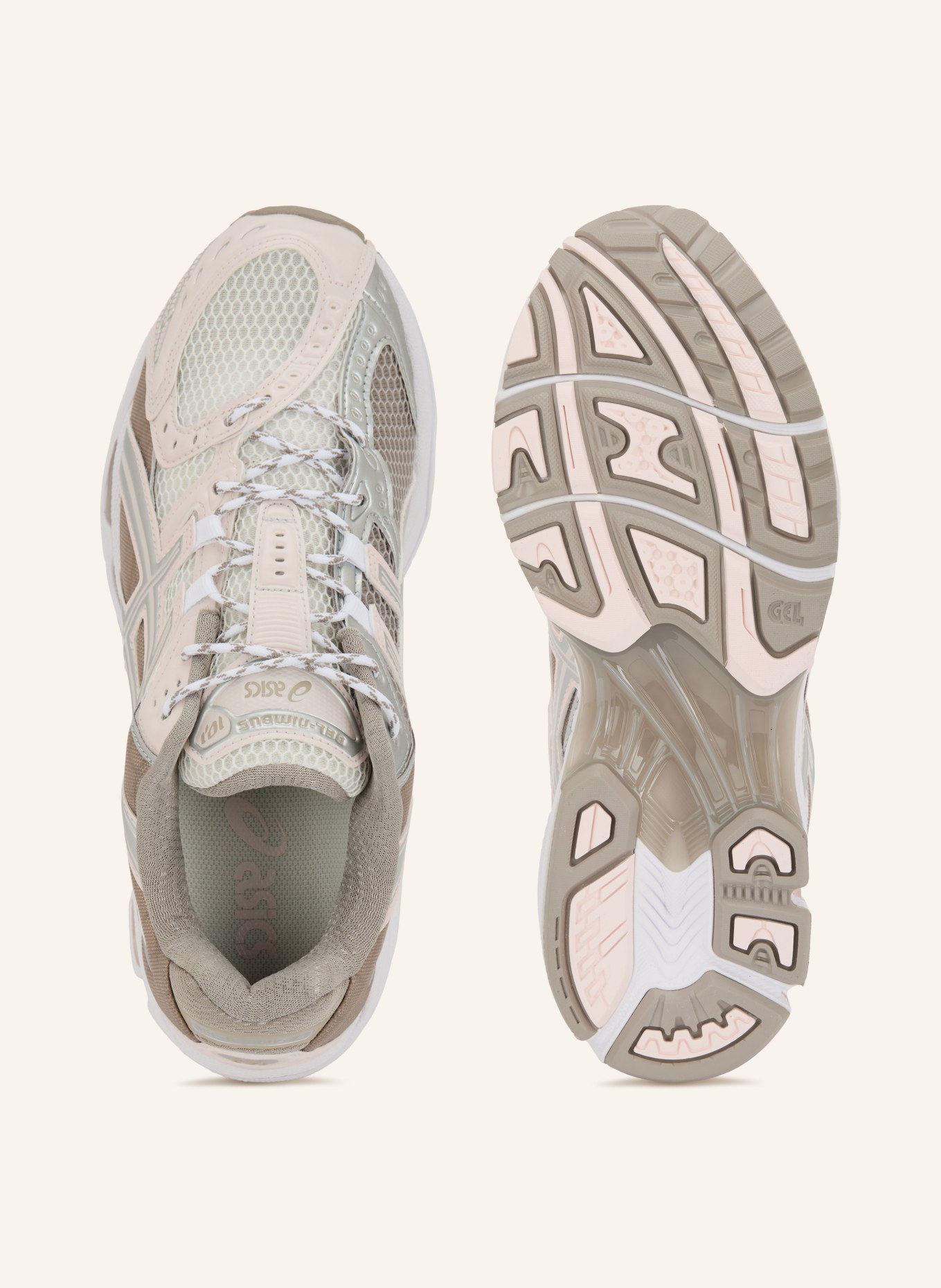 ASICS Sneaker GEL-NIMBUS 10.1: CREME / HELLROSA / TAUPE