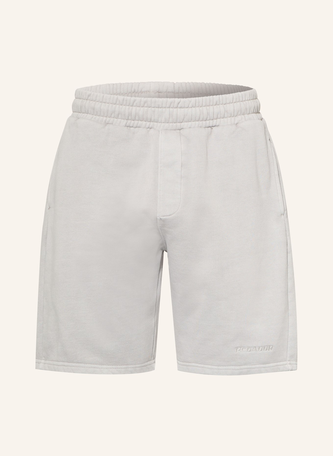 PEGADOR Sweatshorts: LJUSGRÅ