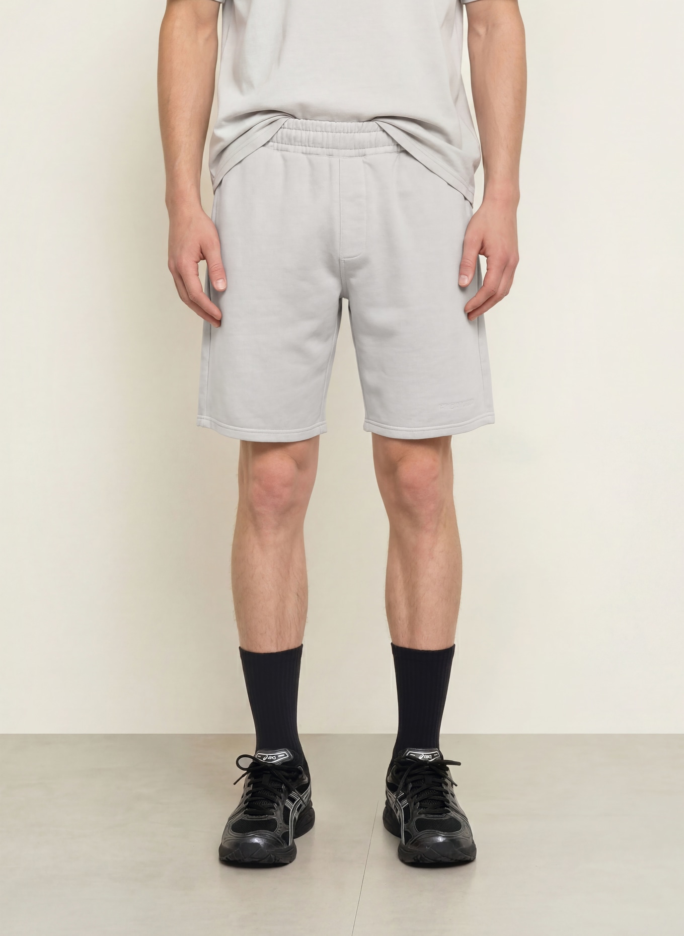 PEGADOR Sweatshorts: LJUSGRÅ