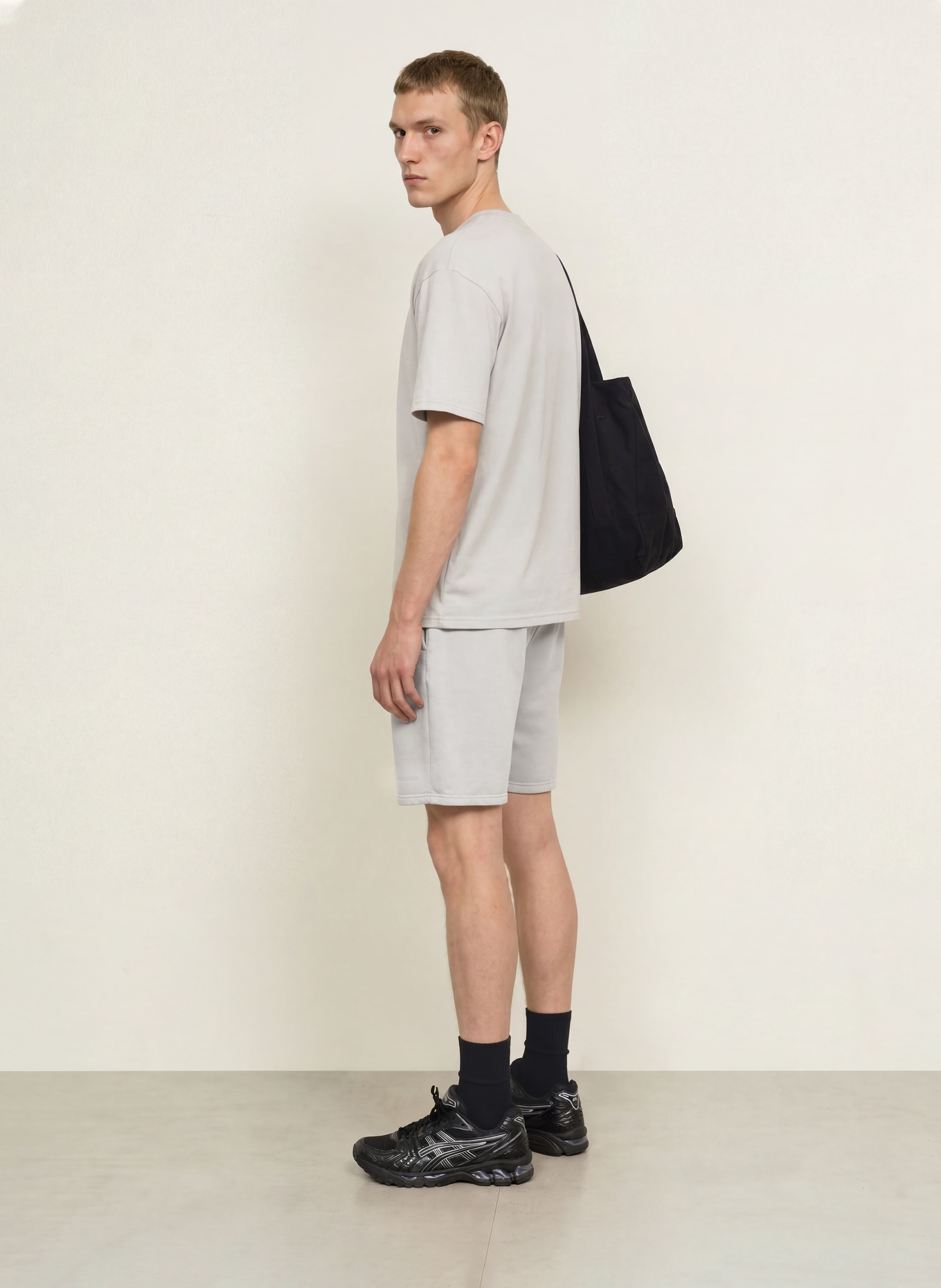 PEGADOR Sweatshorts: LJUSGRÅ