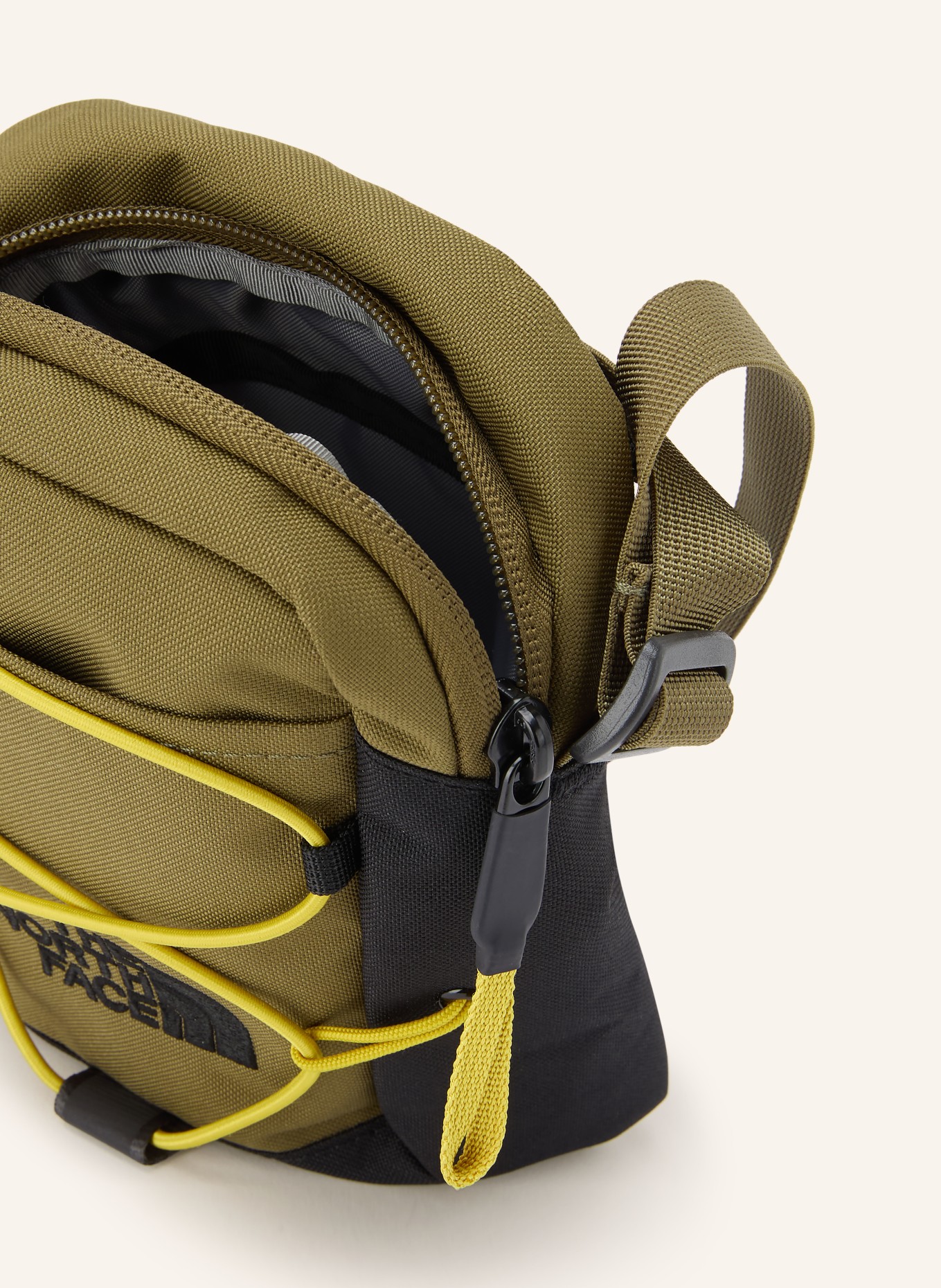 THE NORTH FACE JESTER crossbody bags: OLIVE / DARK YELLOW / BLACK
