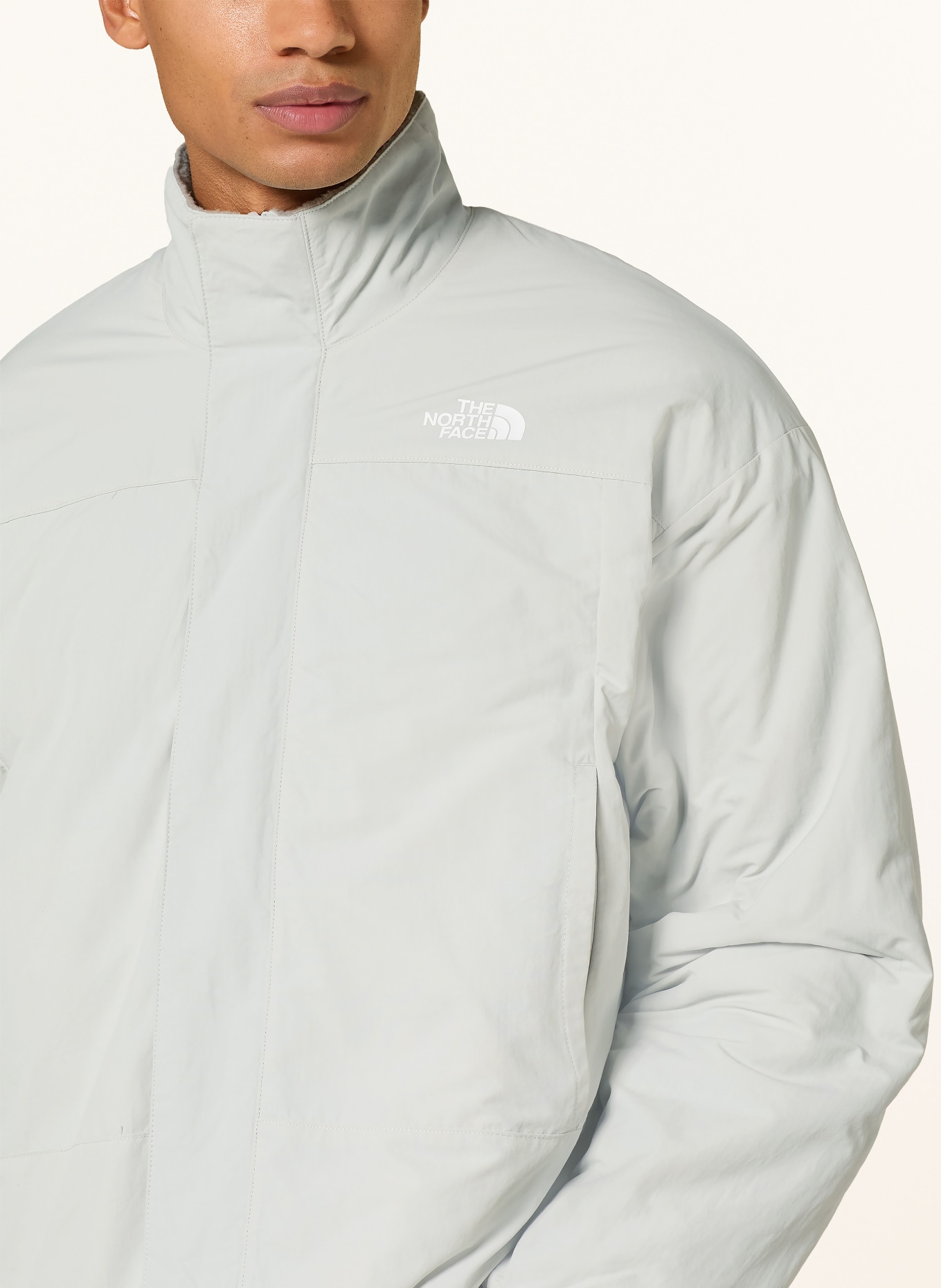 THE NORTH FACE Fleecejacke YUMIORI zum Wenden: HELLGRAU