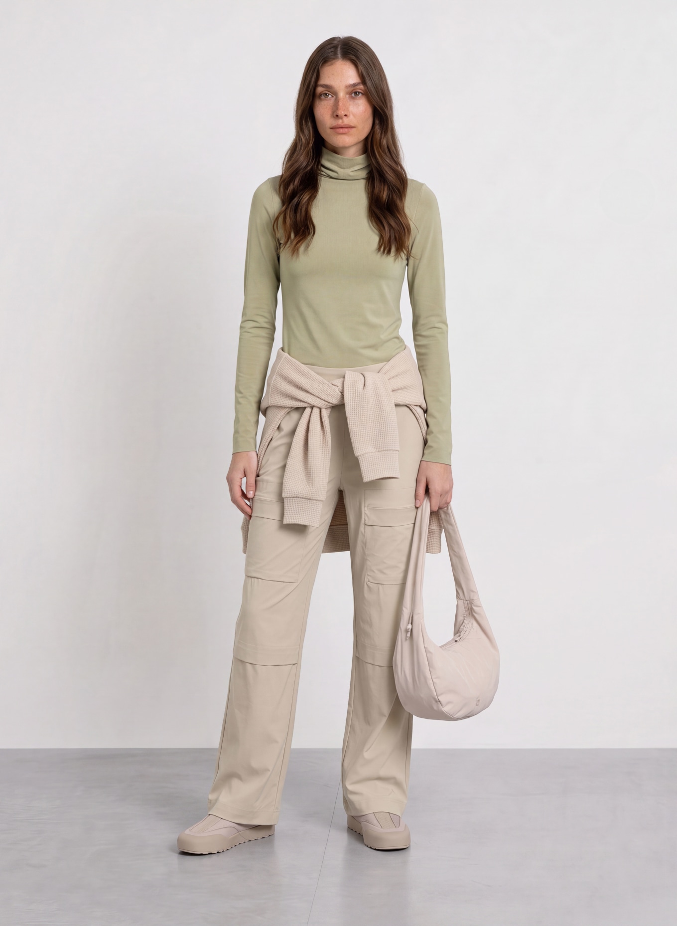 JEANNE BARET REUNION midlayer: LIGHT GREEN