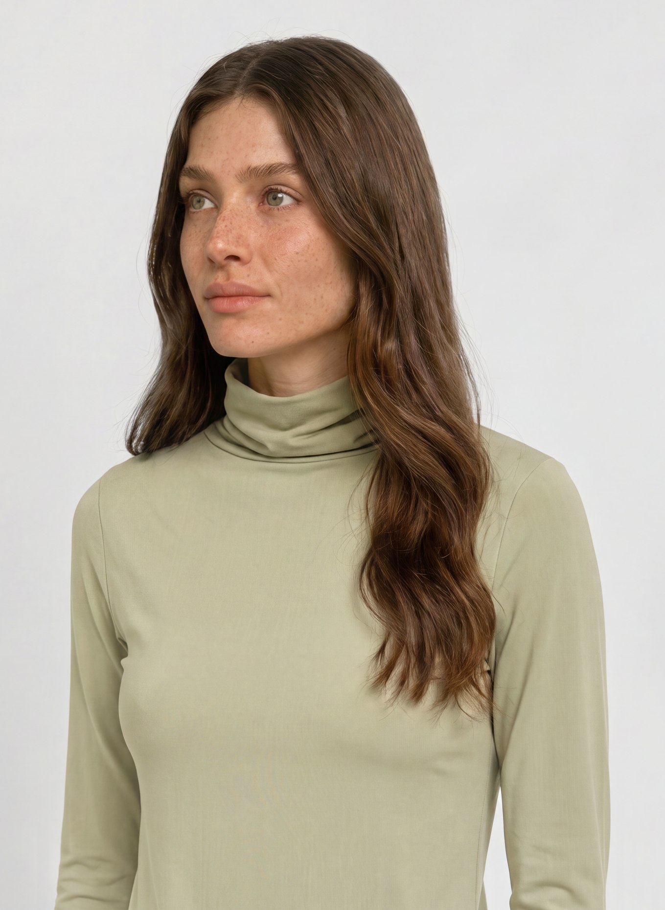 JEANNE BARET REUNION midlayer: LIGHT GREEN
