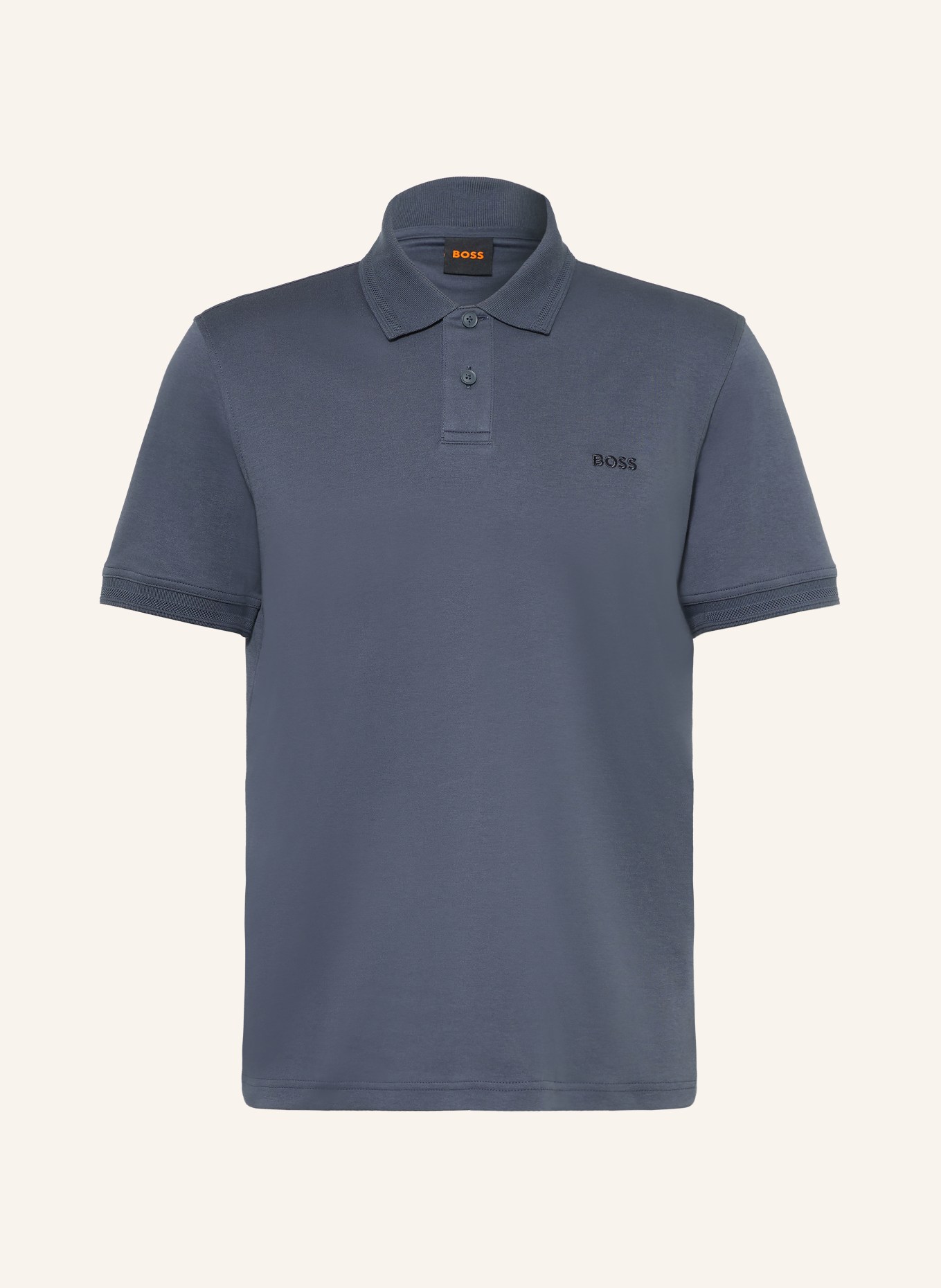 BOSS Jersey poloshirt PE: DONKERBLAUW
