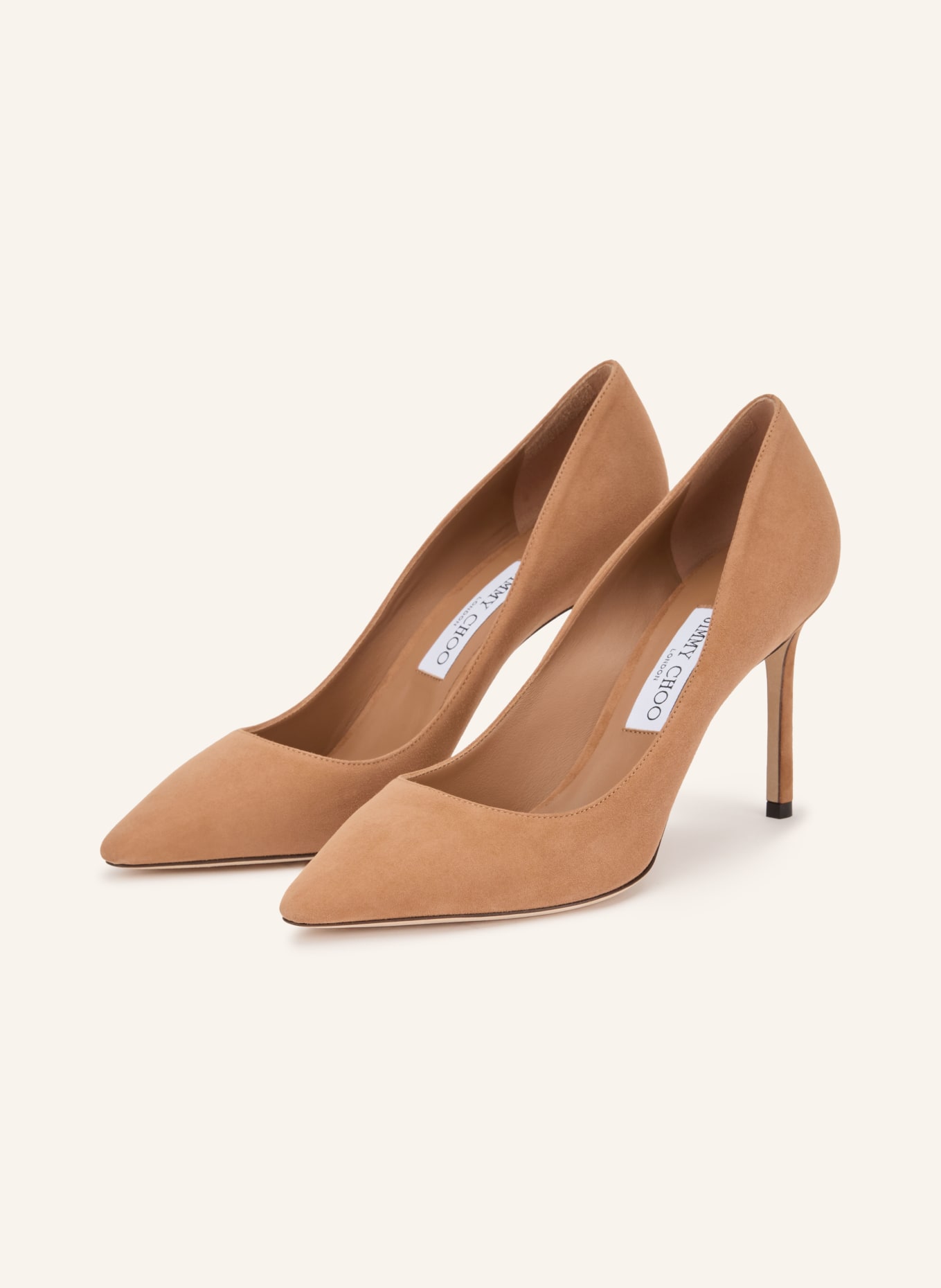 JIMMY CHOO Pumps ROMY 85: CAMEL