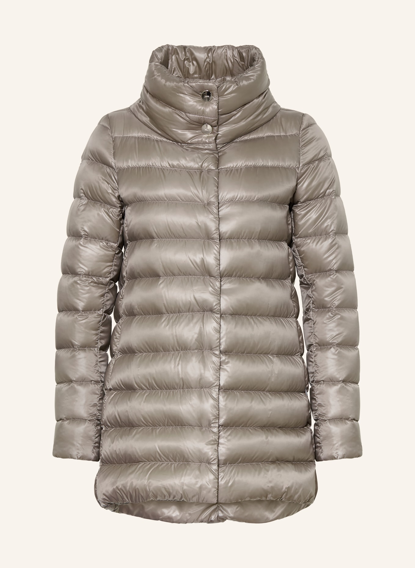 HERNO Down jacket AMELIA: SILVER