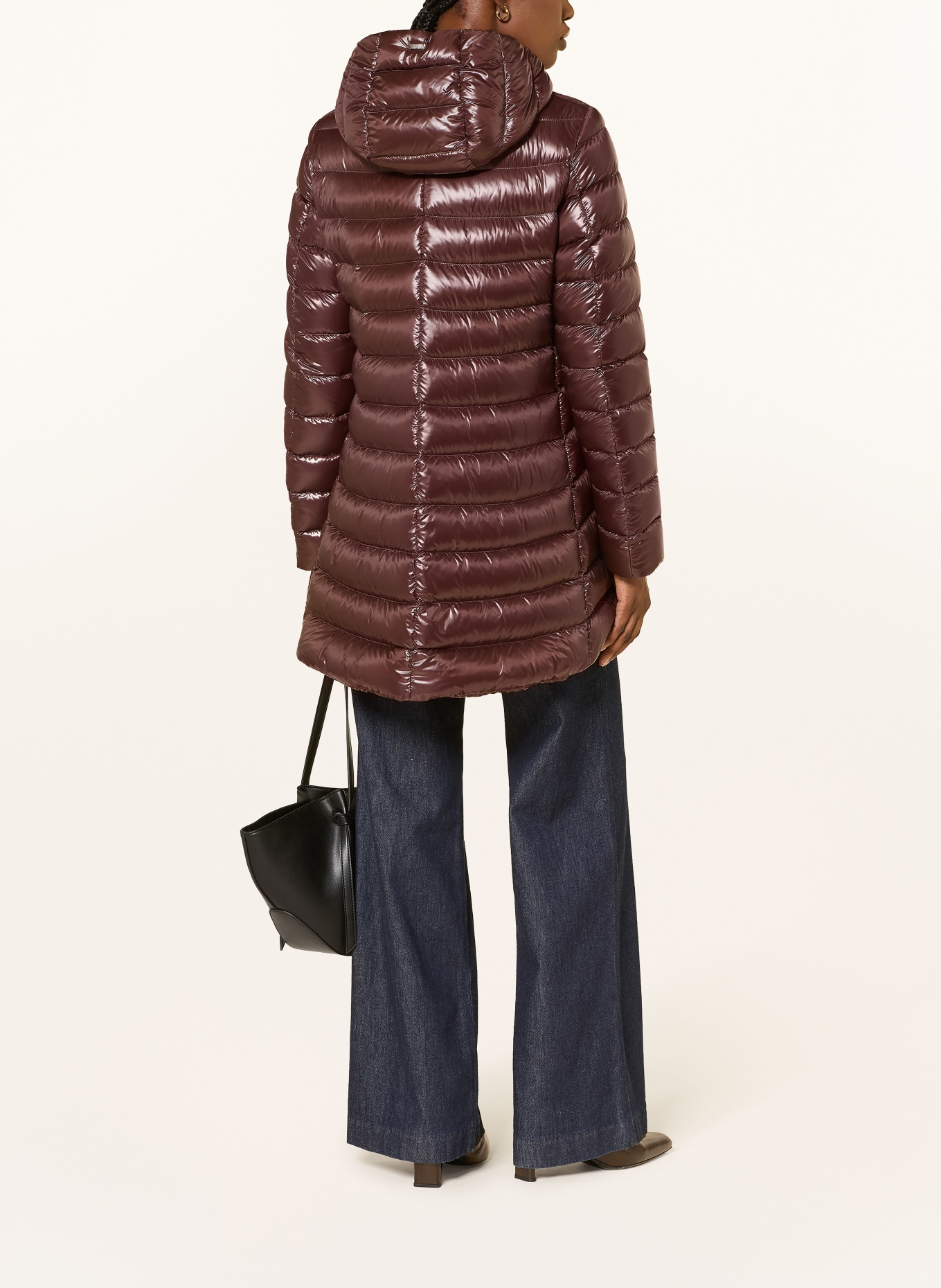 HERNO donsjas: MARRON FONCÉ