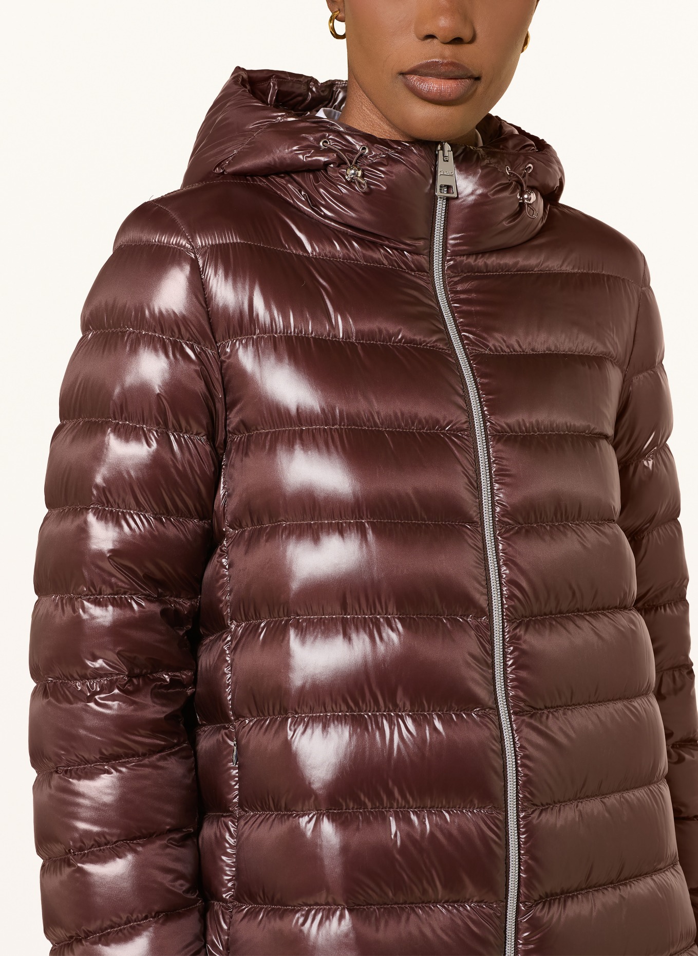 HERNO donsjas: MARRON FONCÉ