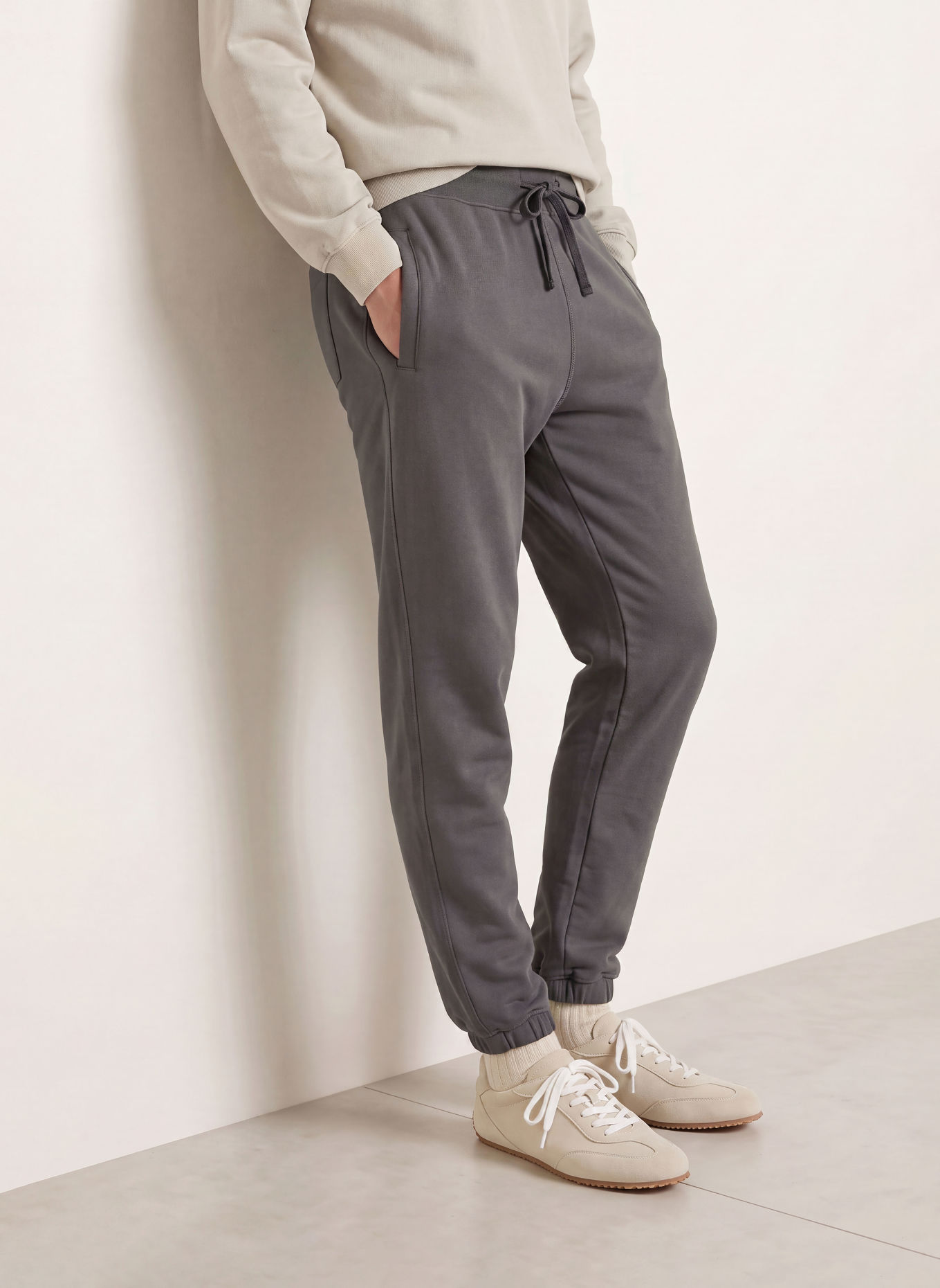 ALLSAINTS Sweatpants RAVEN: DUNKELGRAU