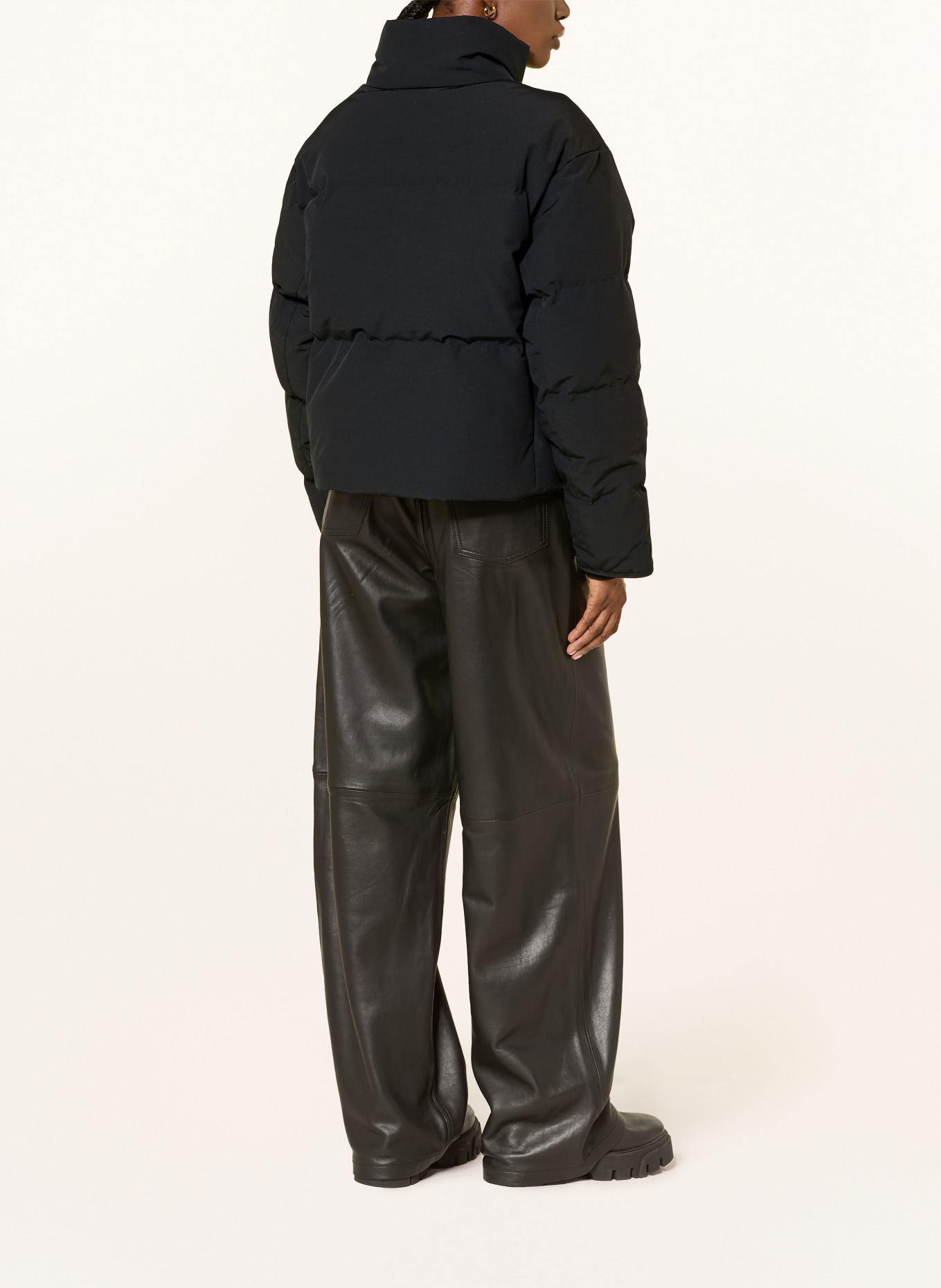 CANADA GOOSE Cropped-Daunenjacke GRANDVIEW: SCHWARZ