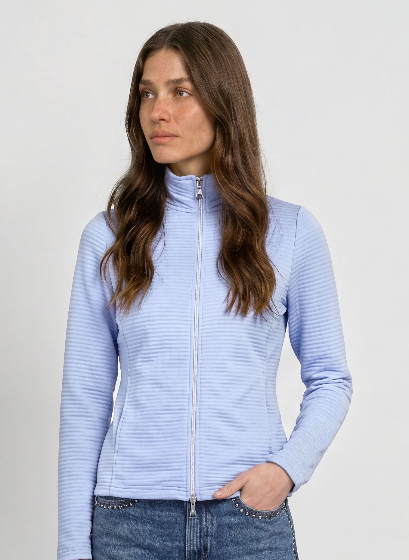 JOY sportswear Trainingsjacke PEGGY: HELLBLAU