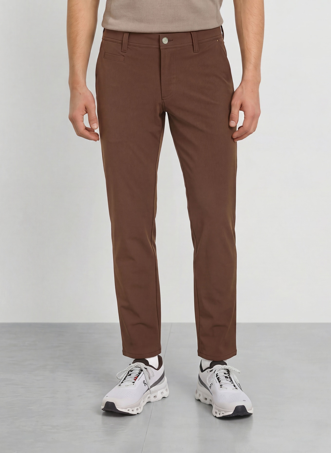 ALBERTO Pantalon de golf ROOKIE - WR REVOLUTIONAL®: MARRON