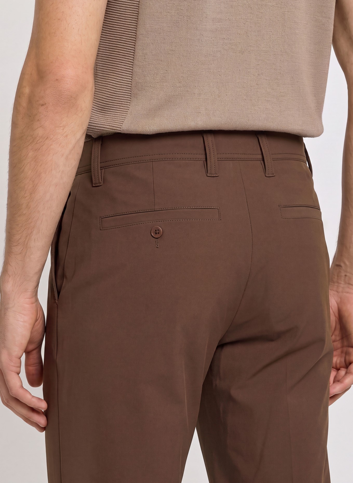 ALBERTO Pantalon de golf ROOKIE - WR REVOLUTIONAL®: MARRON