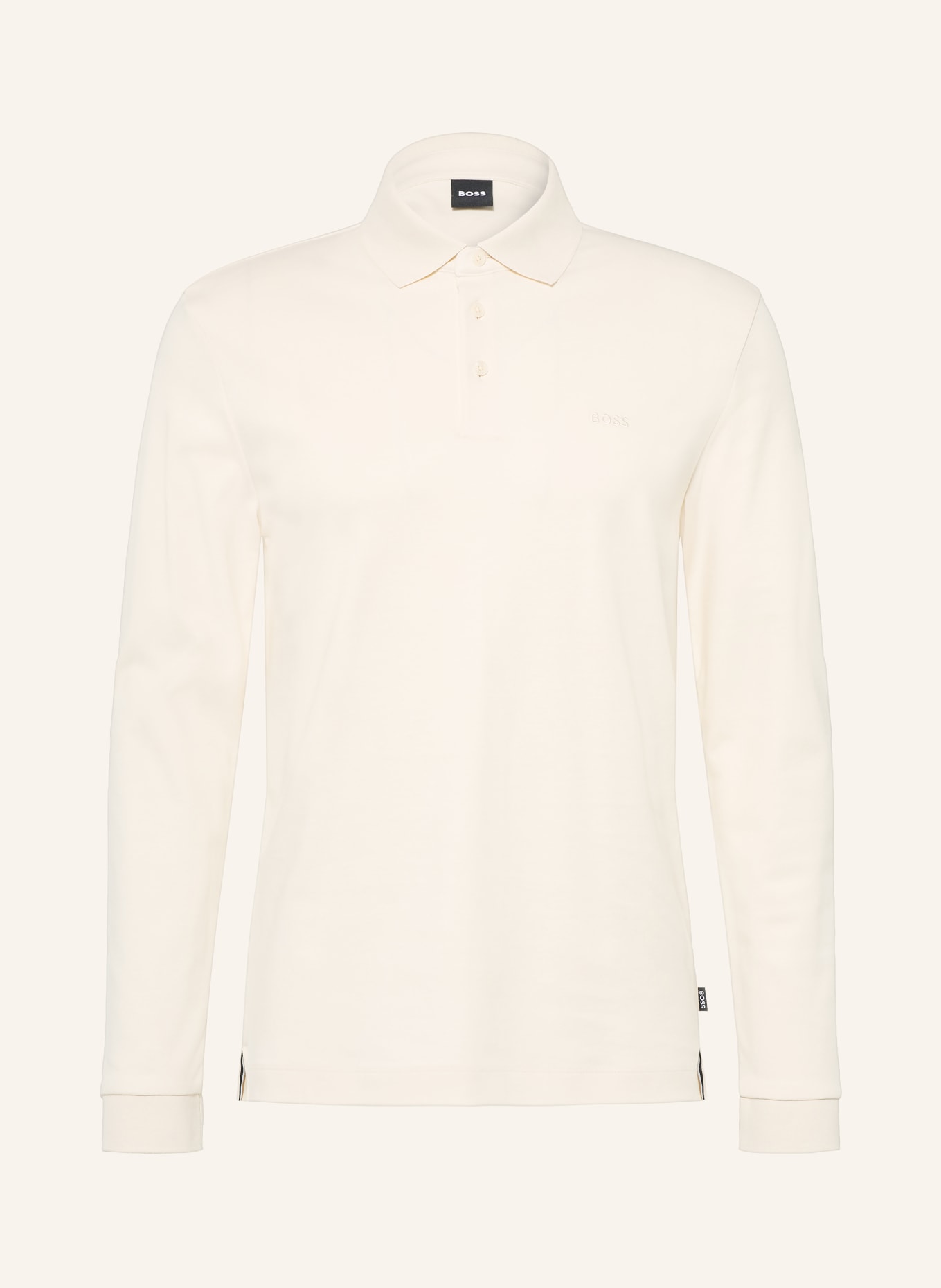BOSS Polo en jersey PADO: CRÈME