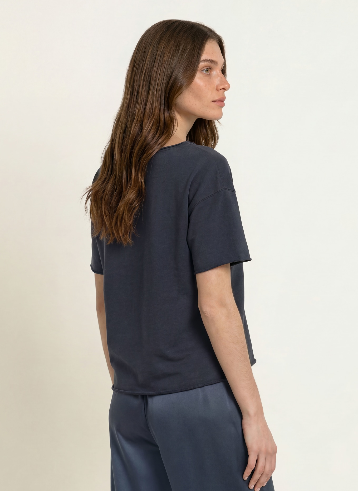 Juvia Sweatshirt KAYA: DONKERBLAUW