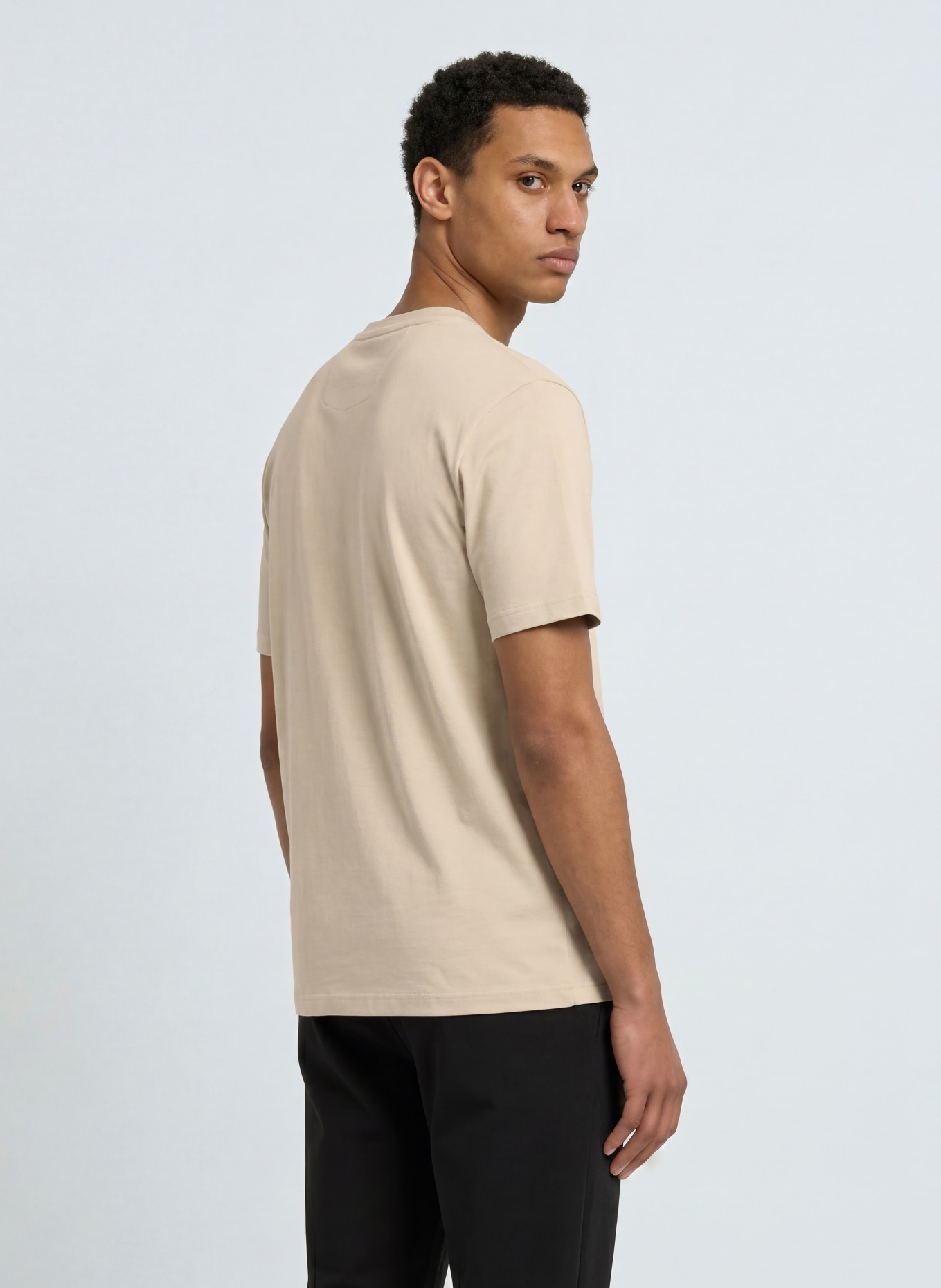BOSS T-Shirt: BEIGE