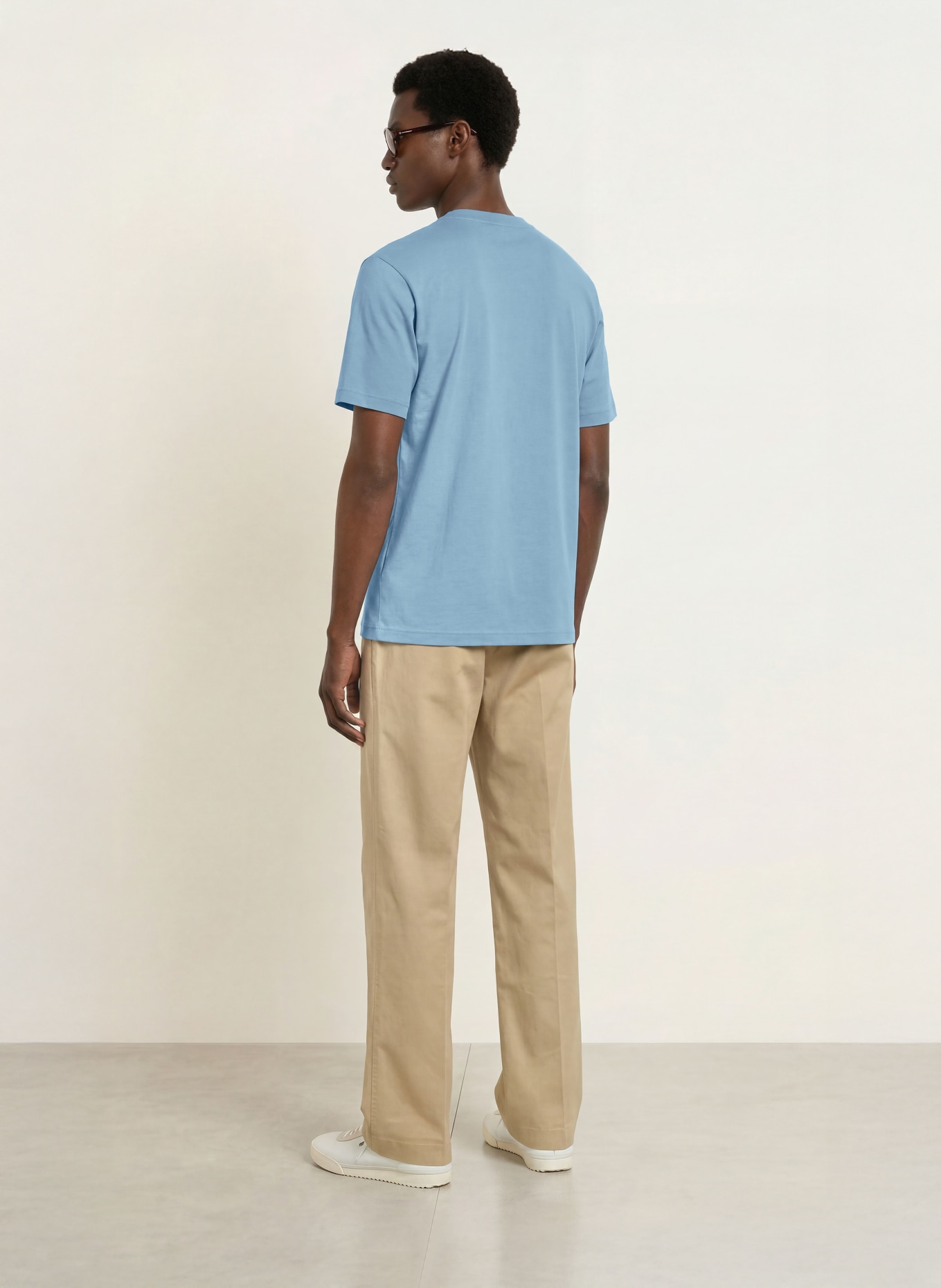 LACOSTE Tricou: ALBASTRU