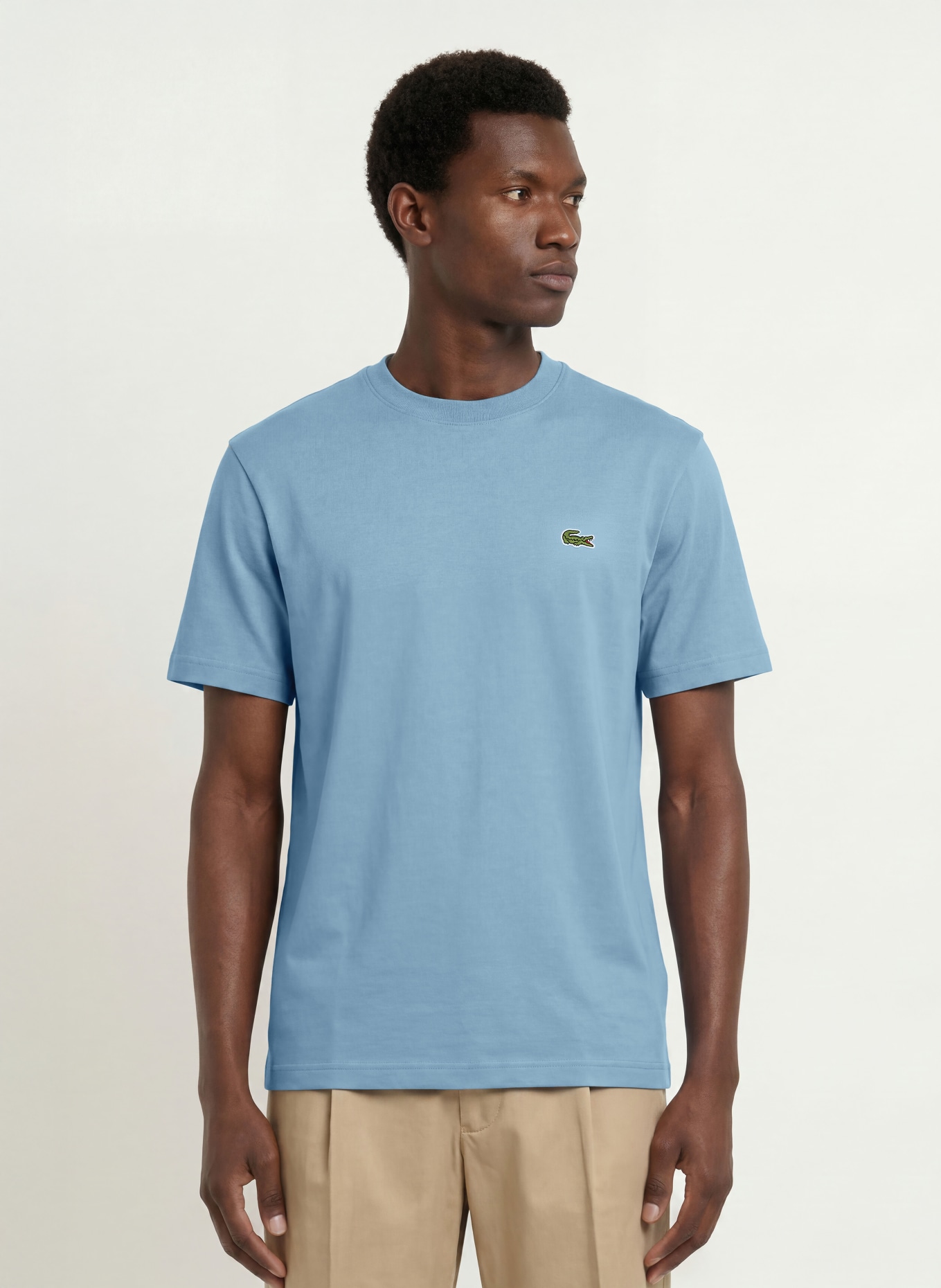 LACOSTE Tricou: ALBASTRU