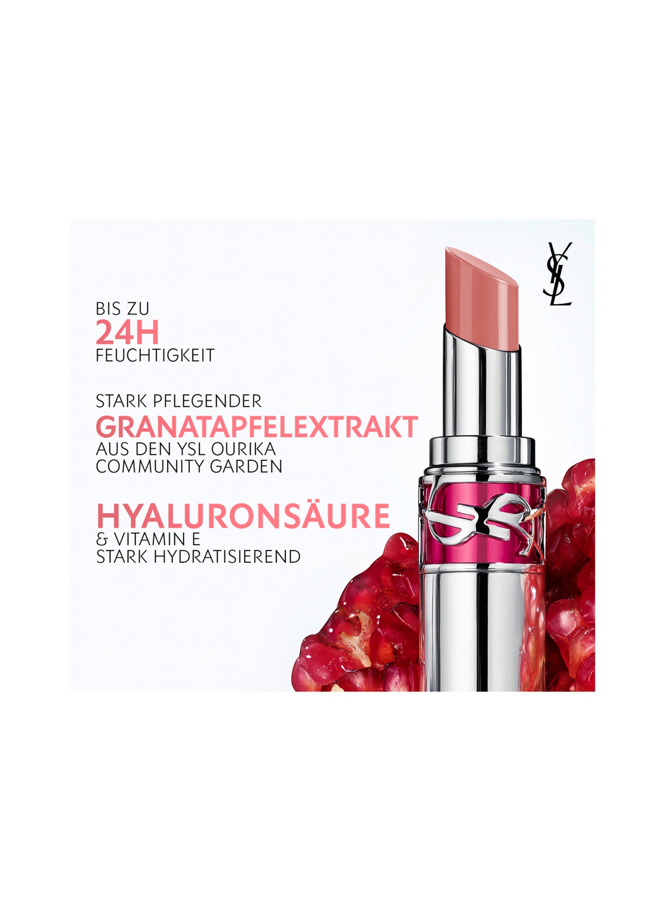 YVES SAINT LAURENT BEAUTÉ LOVESHINE CANDY GLAZE: 17 STRAWBERRY