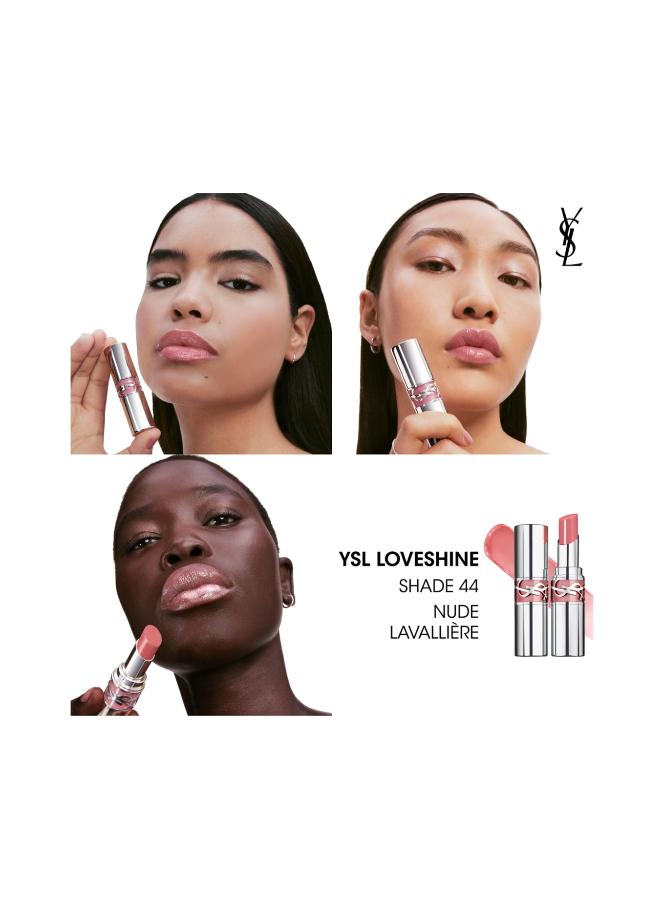 YVES SAINT LAURENT BEAUTÉ LOVESHINE: 44 NUDE LAVALLIÈRE