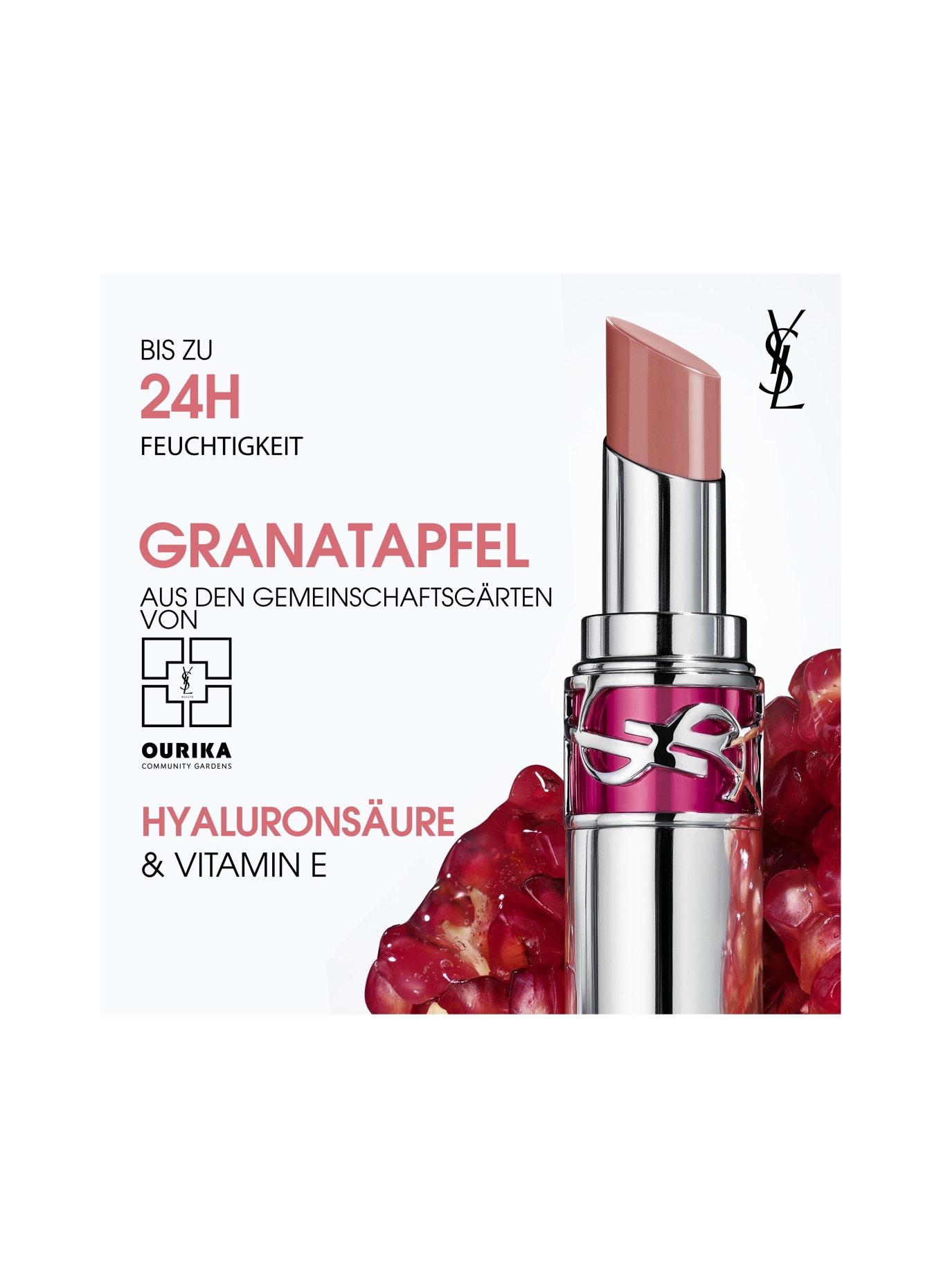 YVES SAINT LAURENT BEAUTÉ LOVESHINE: 45 CORAL CRUSH