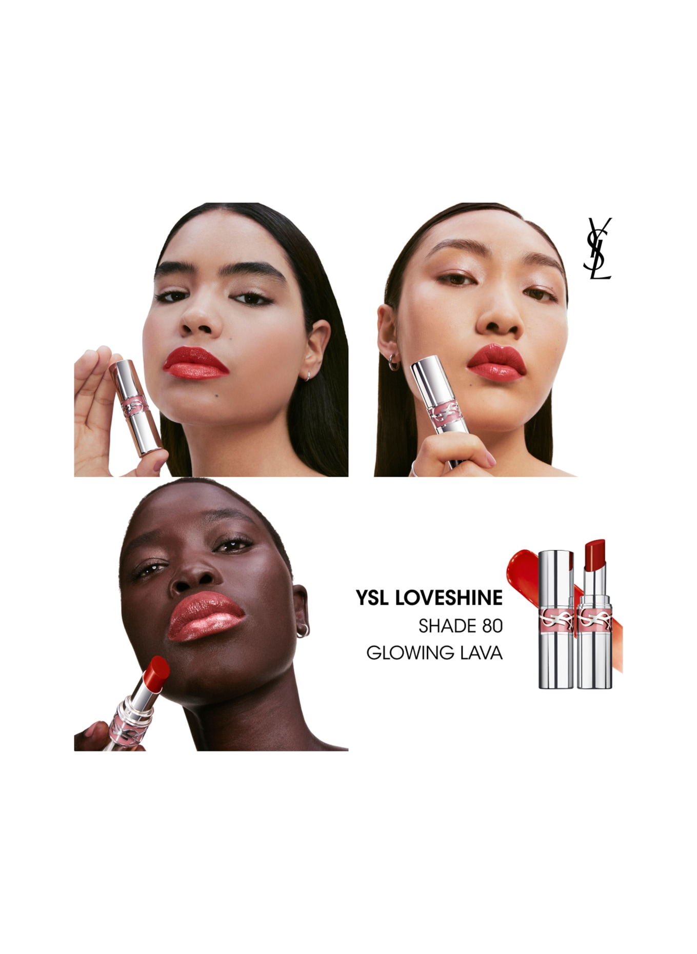YVES SAINT LAURENT BEAUTÉ LOVESHINE: 80 GLOWING LAVA